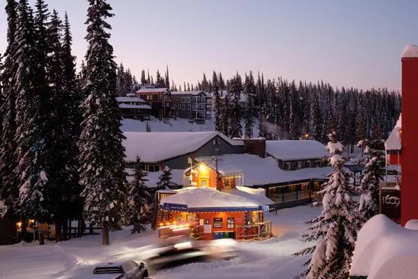 Winter in The Vance Creek Hotel & Conference Centre