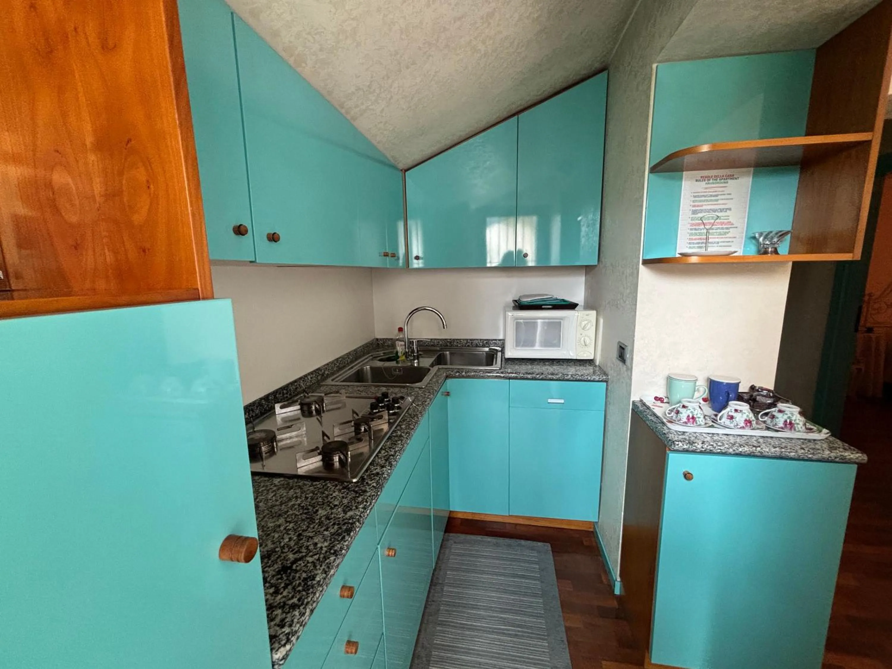 Kitchen or kitchenette in Attico di charme