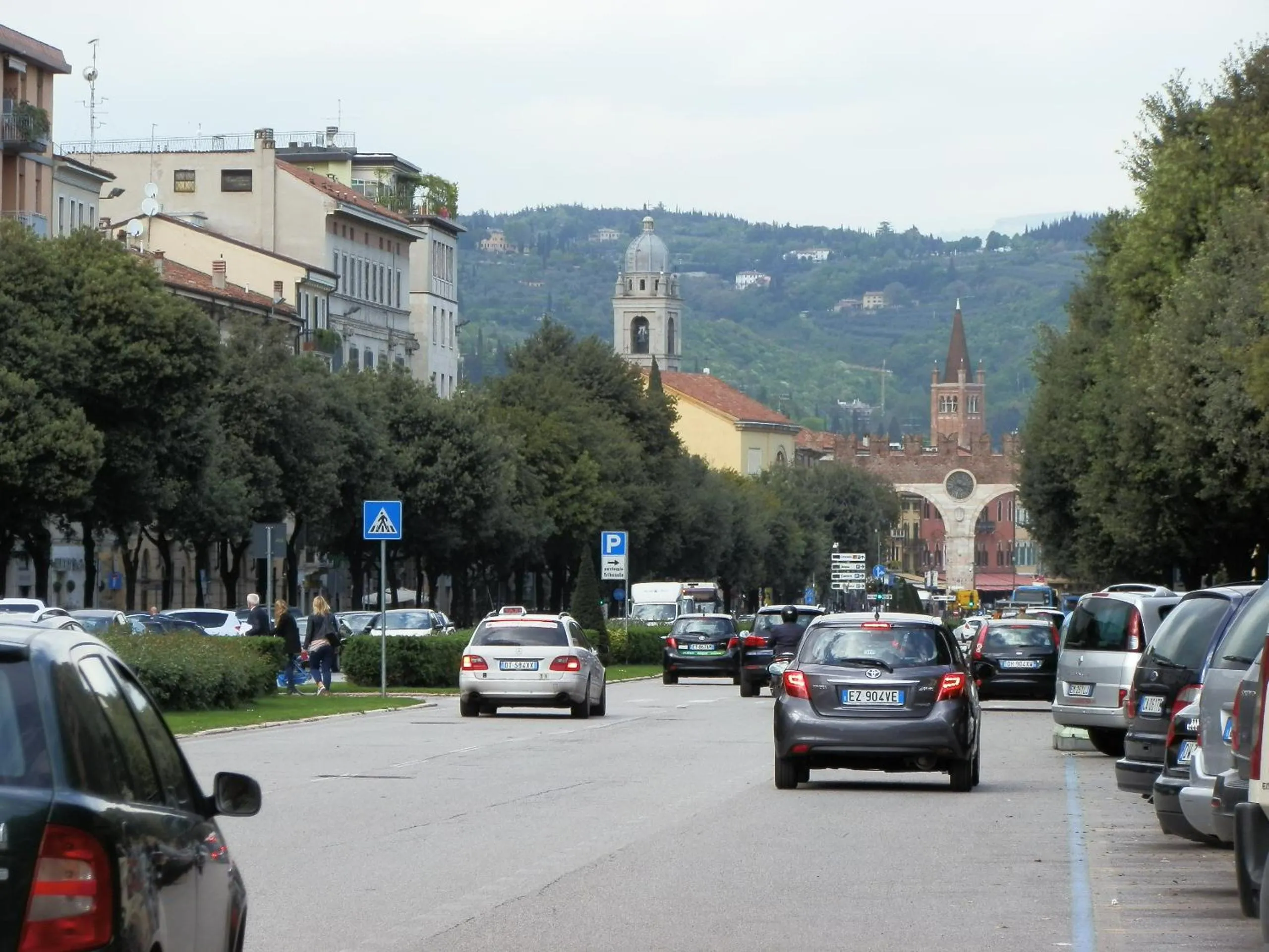 City view in Attico di charme