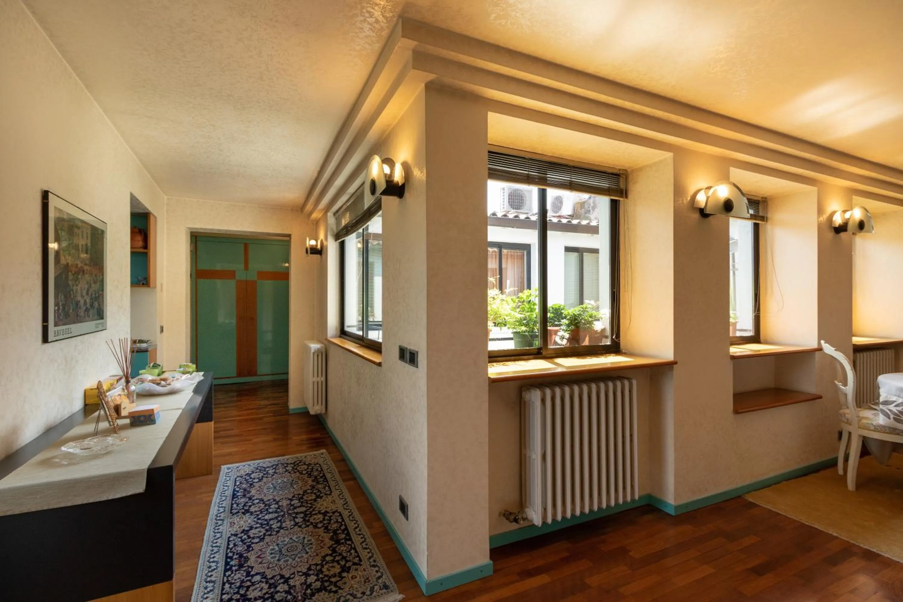 Decorative detail in Attico di charme