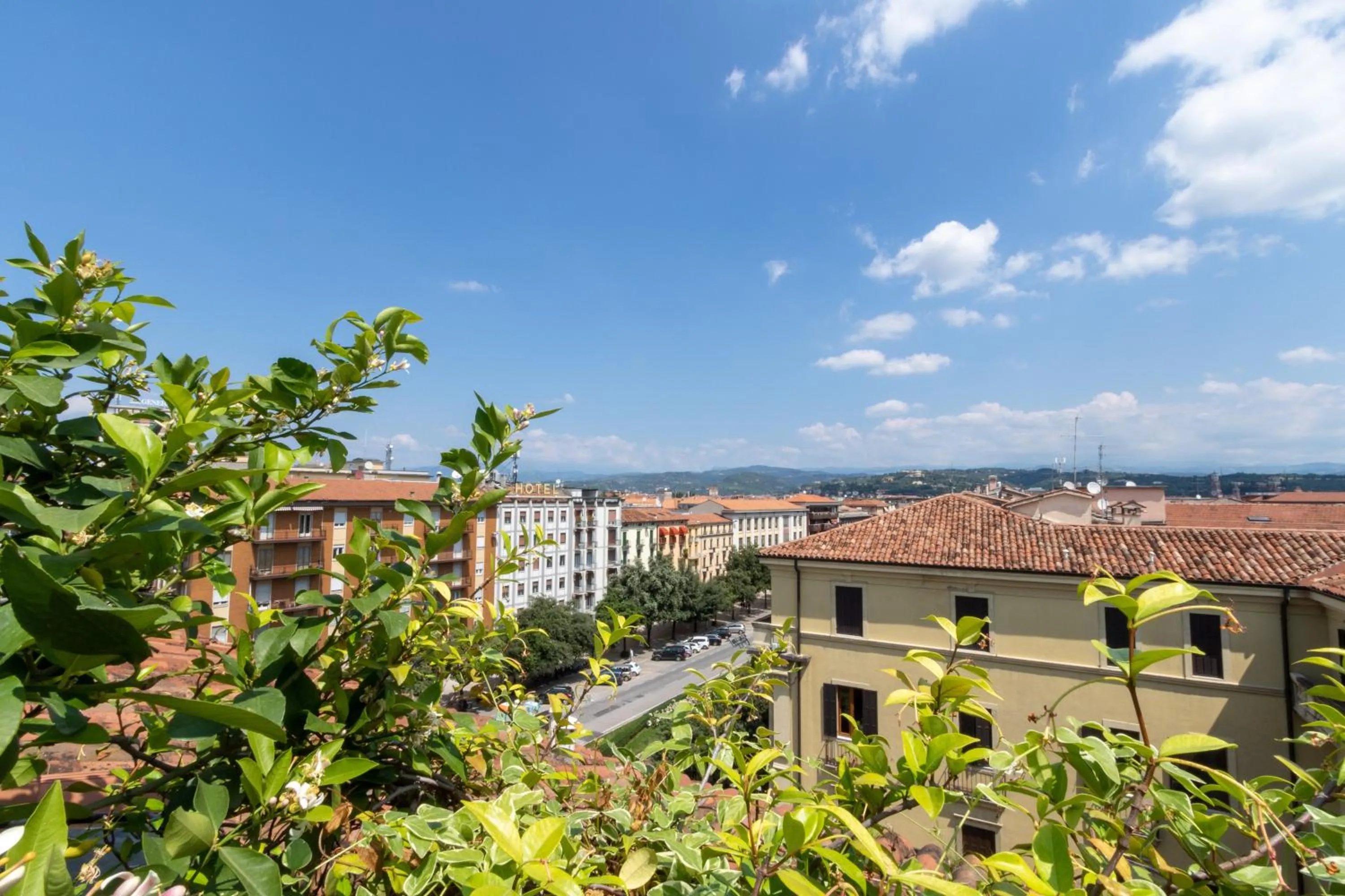 City view in Attico di charme