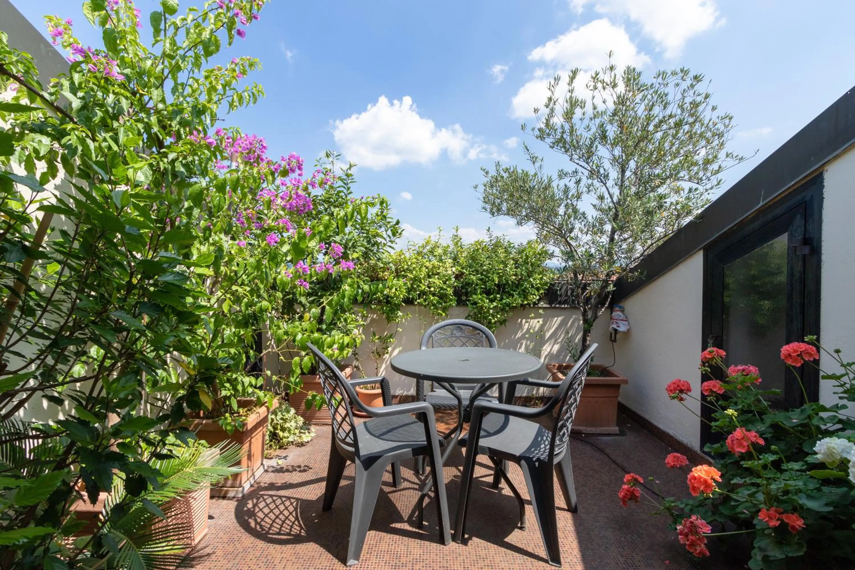 Balcony/Terrace in Attico di charme