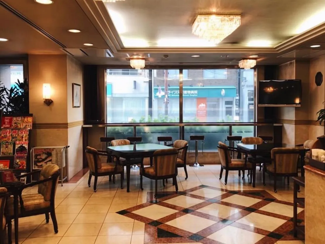 Lobby or reception in Nisshin Namba Inn