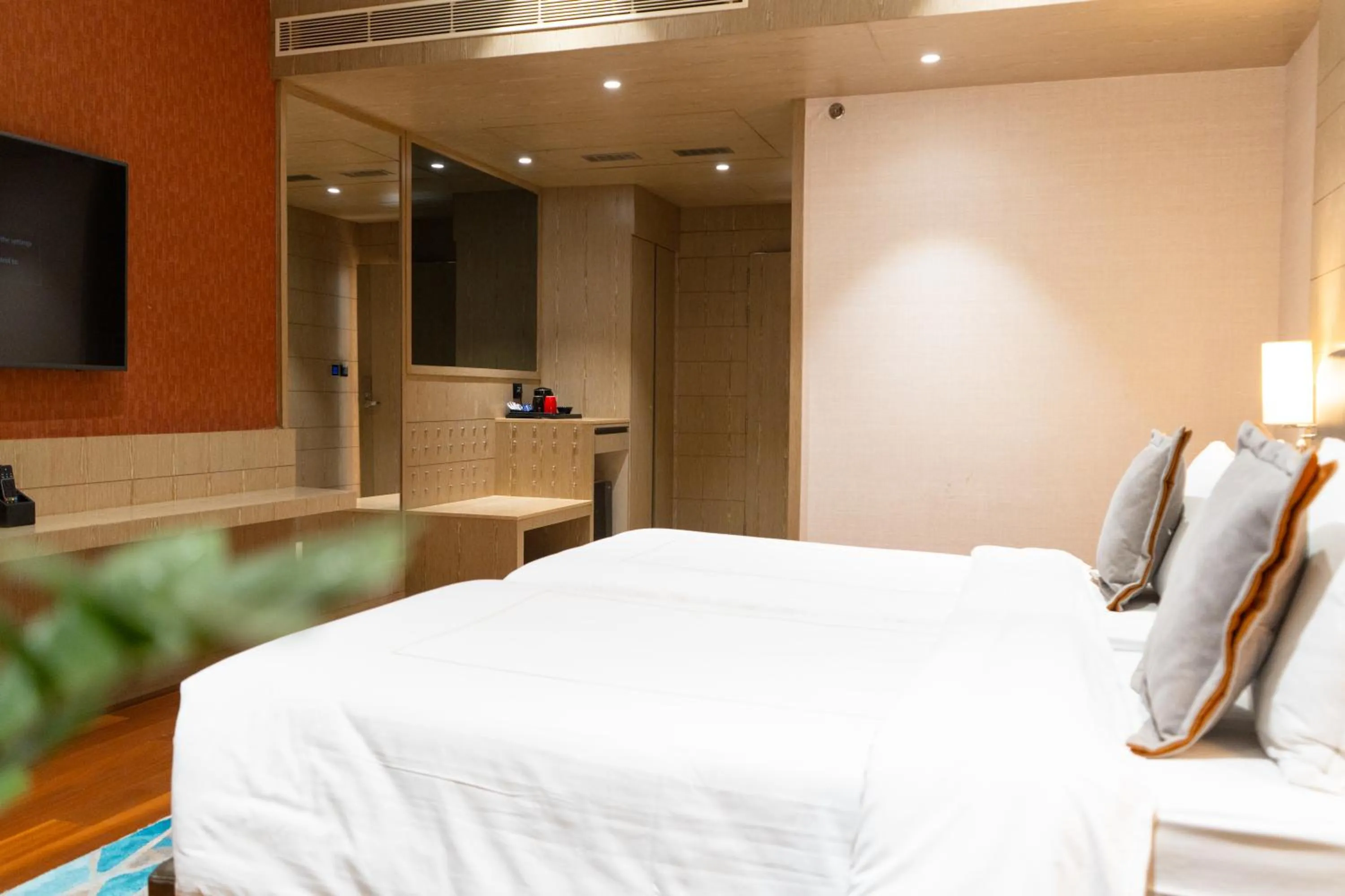 Bed in Goldfinch Retreat Bangalore