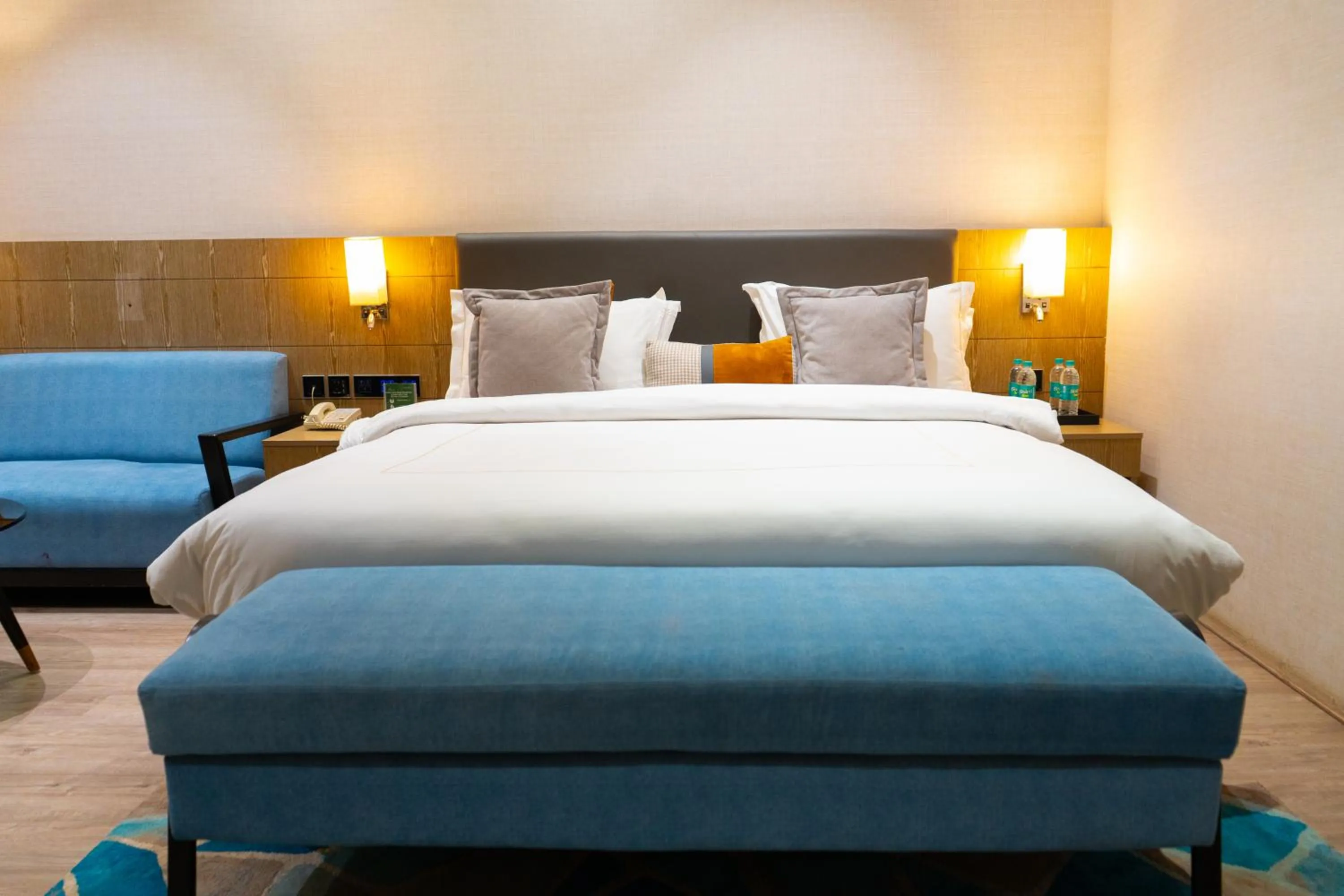 Bed in Goldfinch Retreat Bangalore