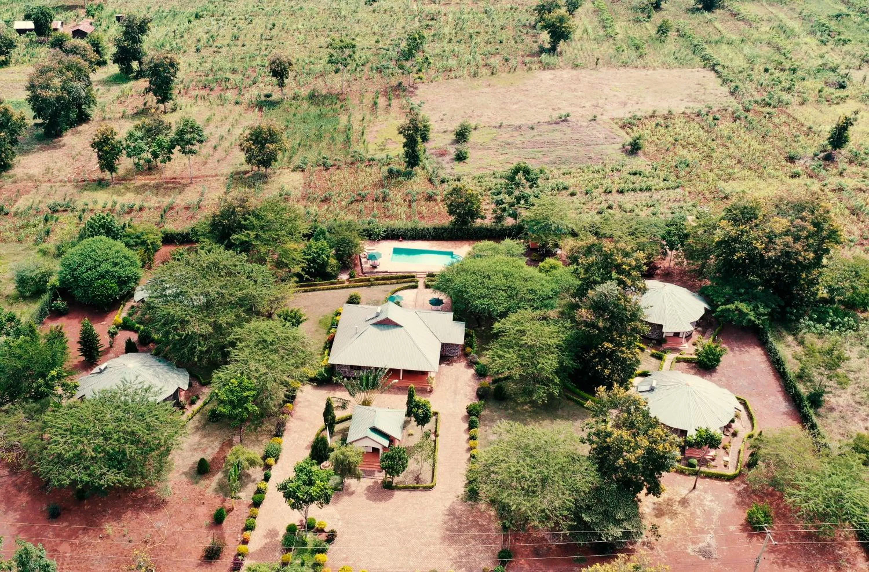 Natural landscape in Maktau Mountain Lodge