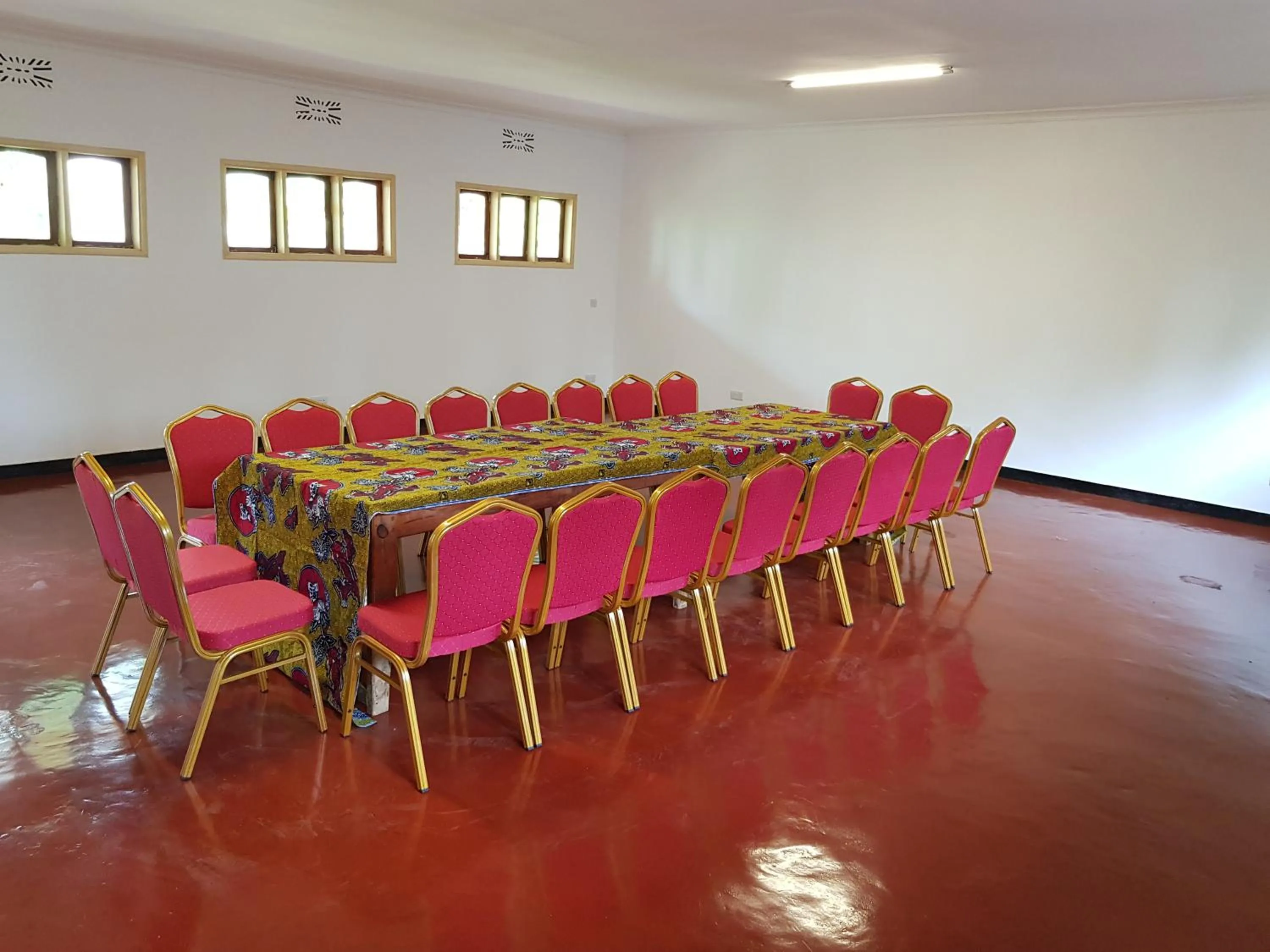 Seating area in Maktau Mountain Lodge