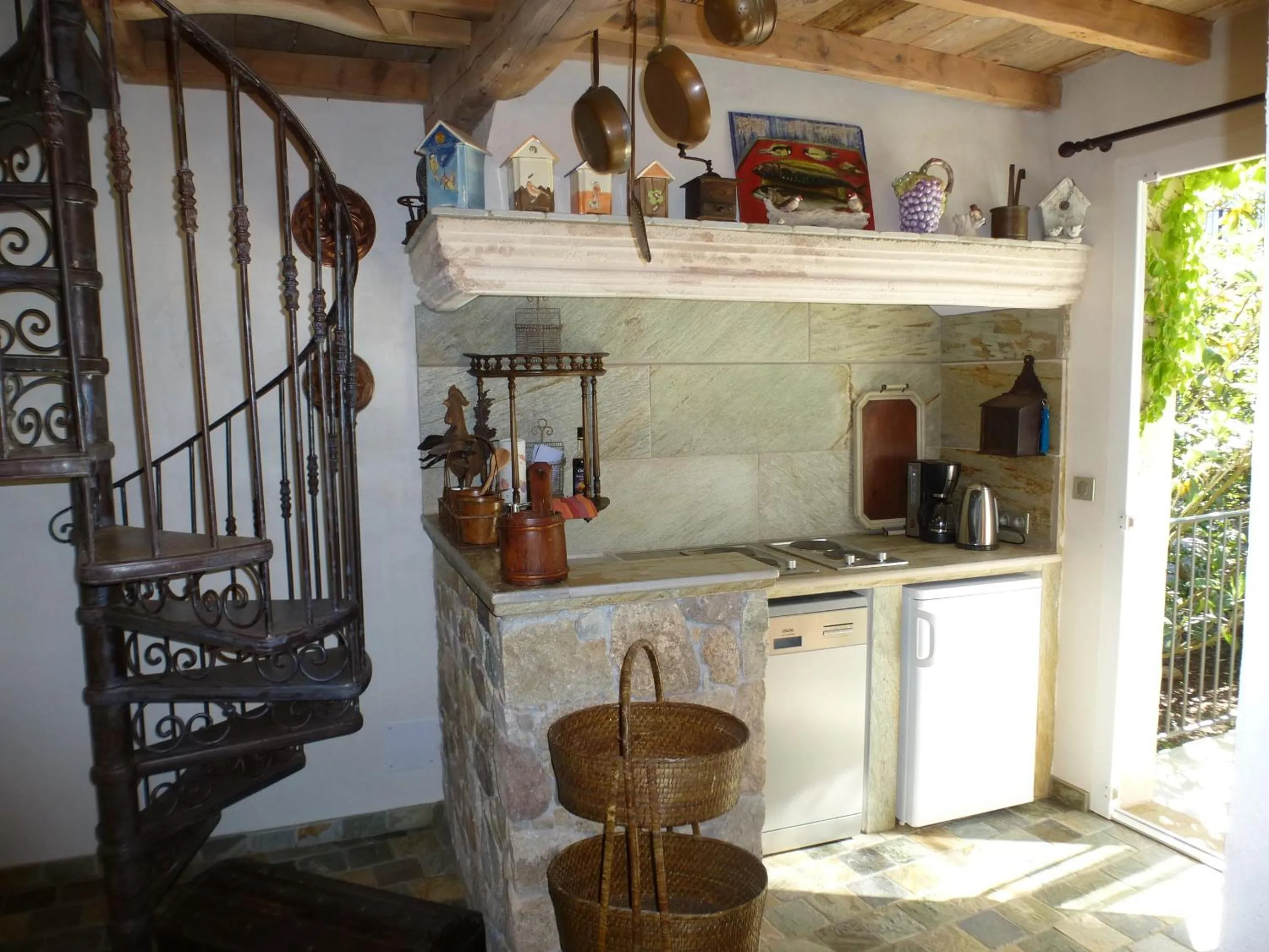 Kitchen or kitchenette in Résidence A Merula