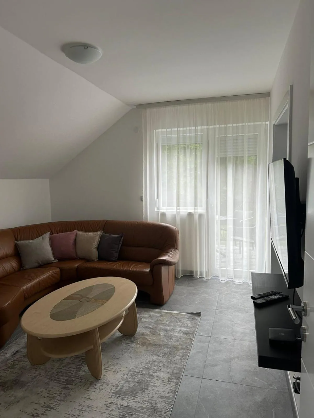Two-Bedroom Apartment with Balcony in Apartment Holiday