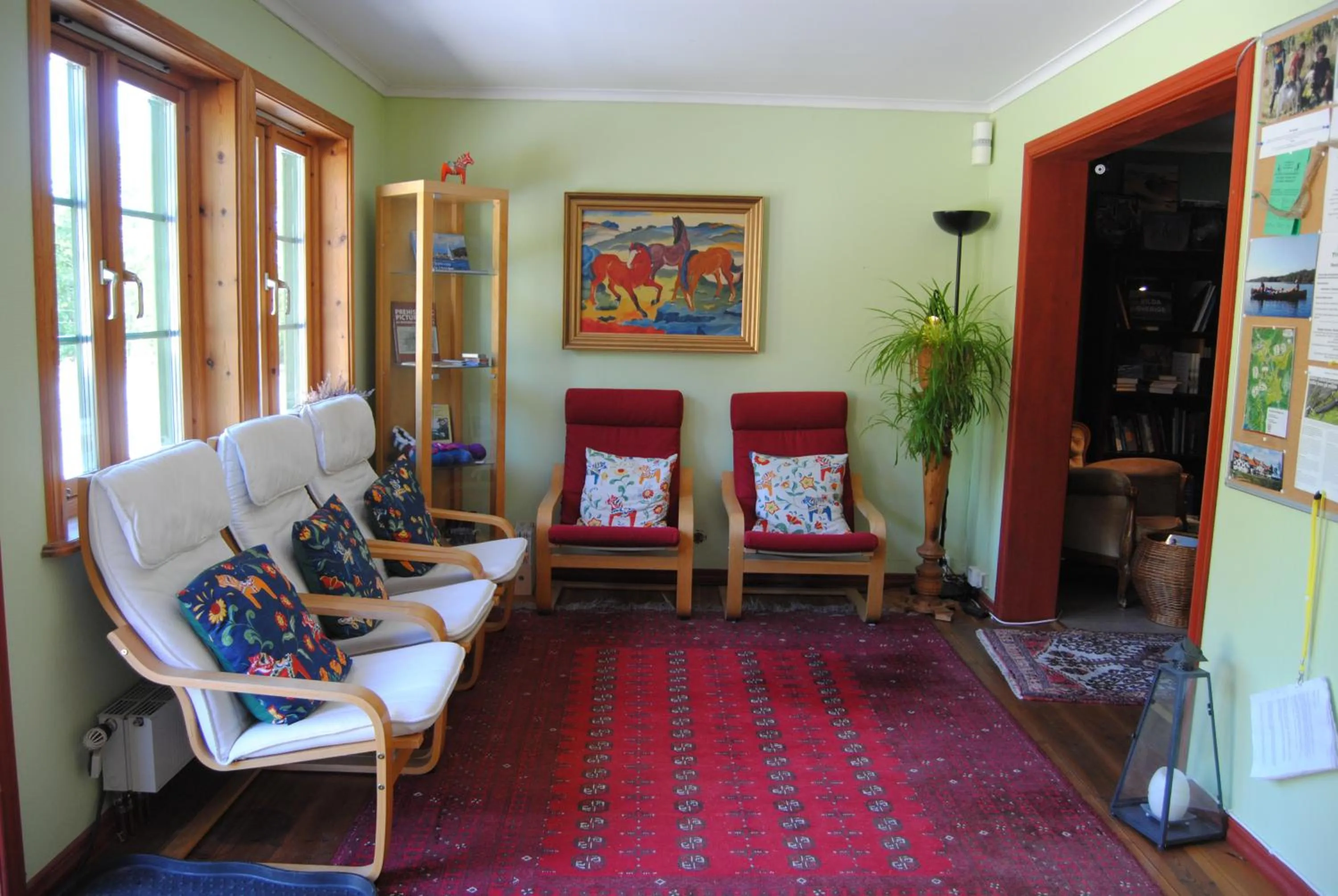 Lobby or reception in Tingvall B&B Eco-Lodge