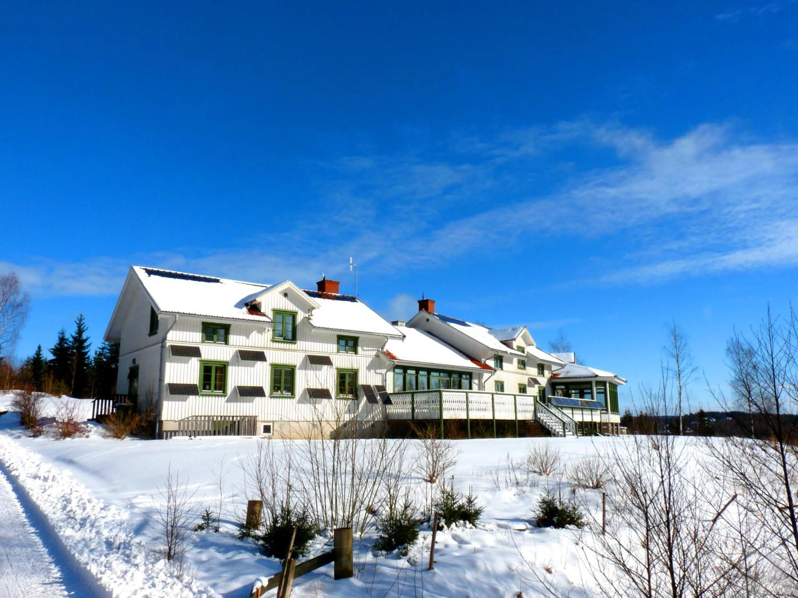 Facade/entrance in Tingvall B&B Eco-Lodge