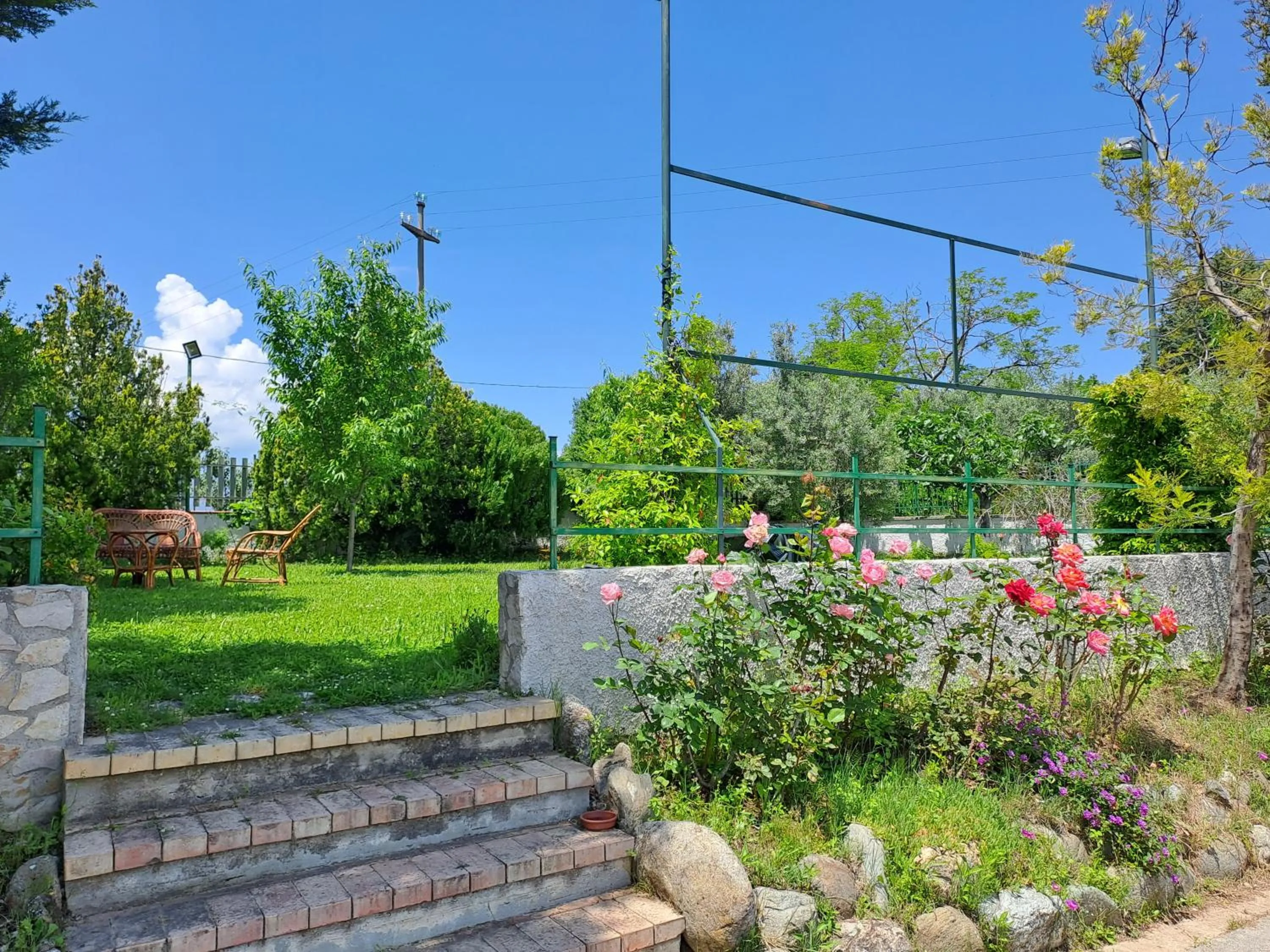 Garden in La dimora di Radha B&B Centro Olistico