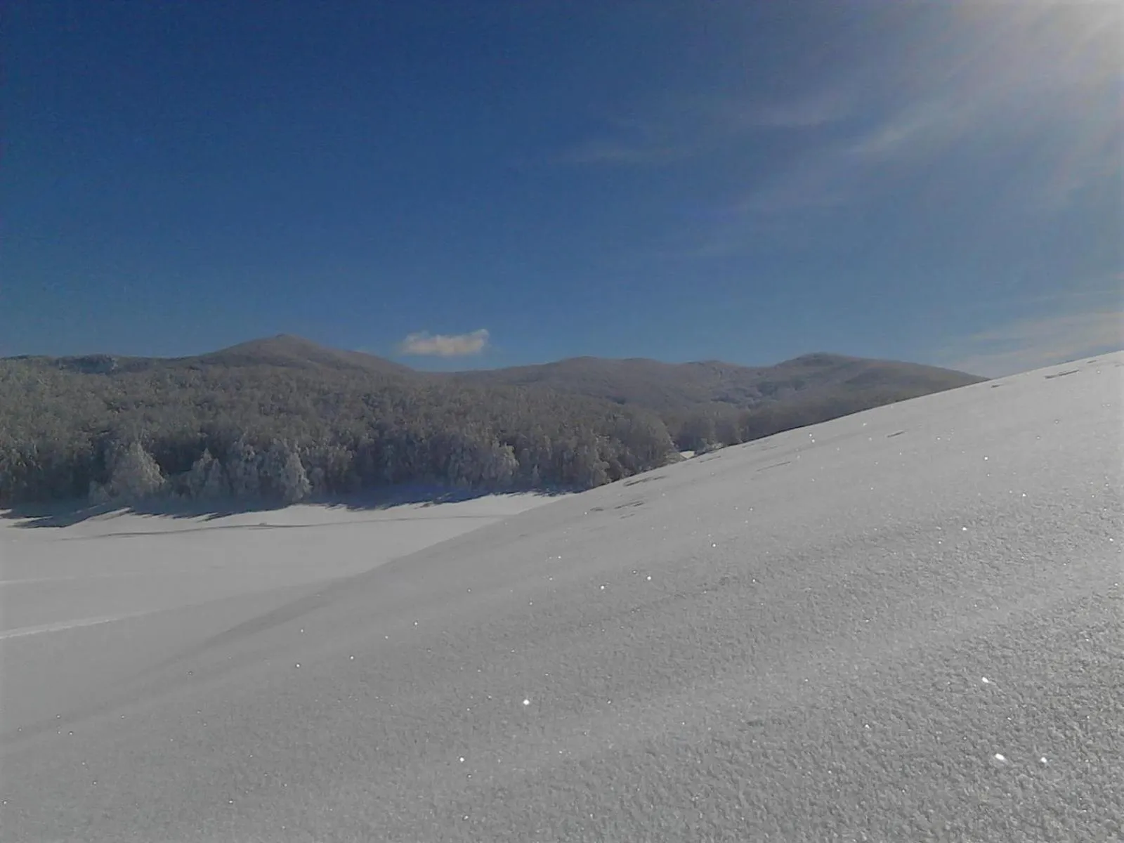 Natural landscape in La dimora di Radha B&B Centro Olistico