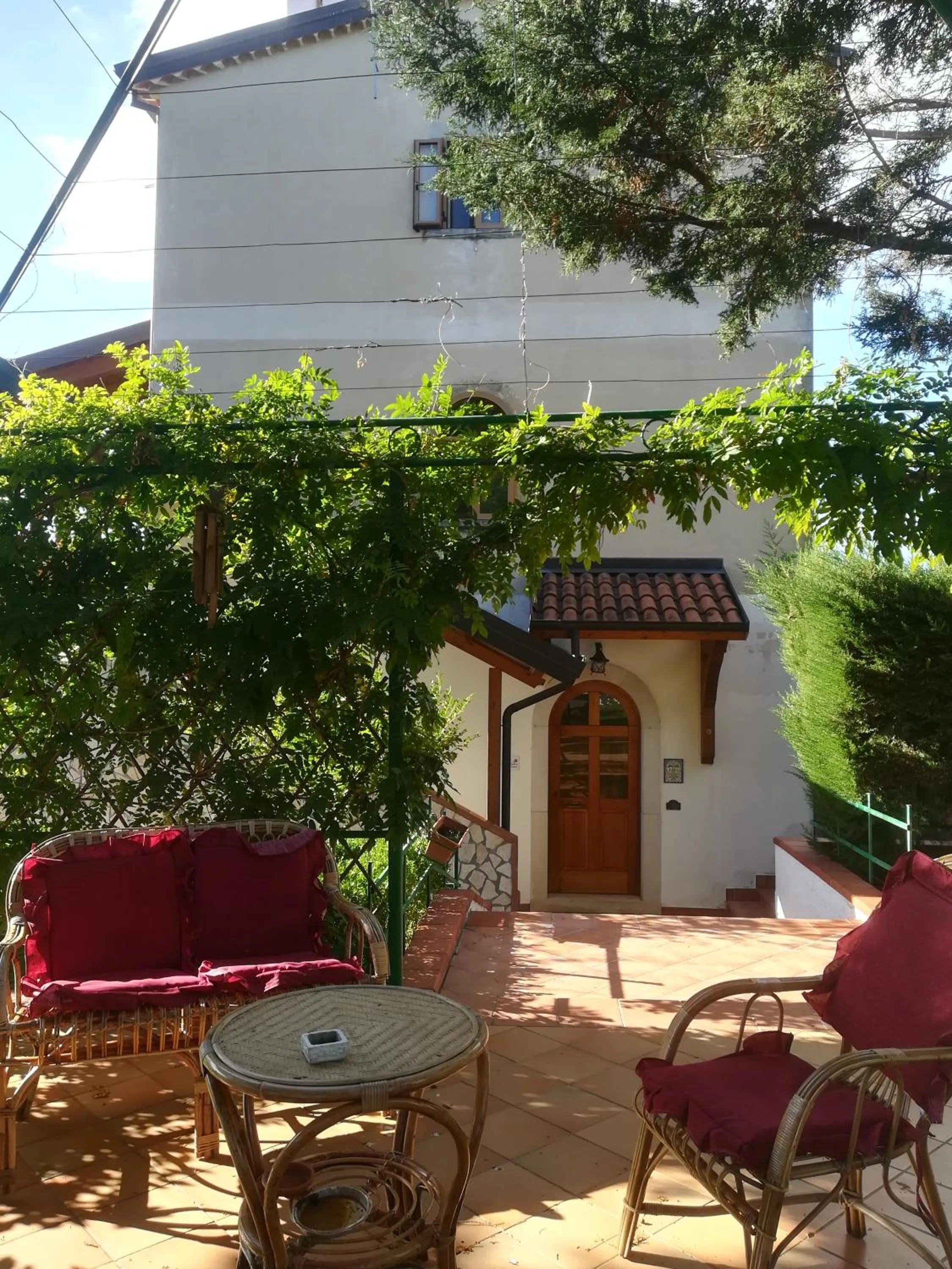 Garden in La dimora di Radha B&B Centro Olistico