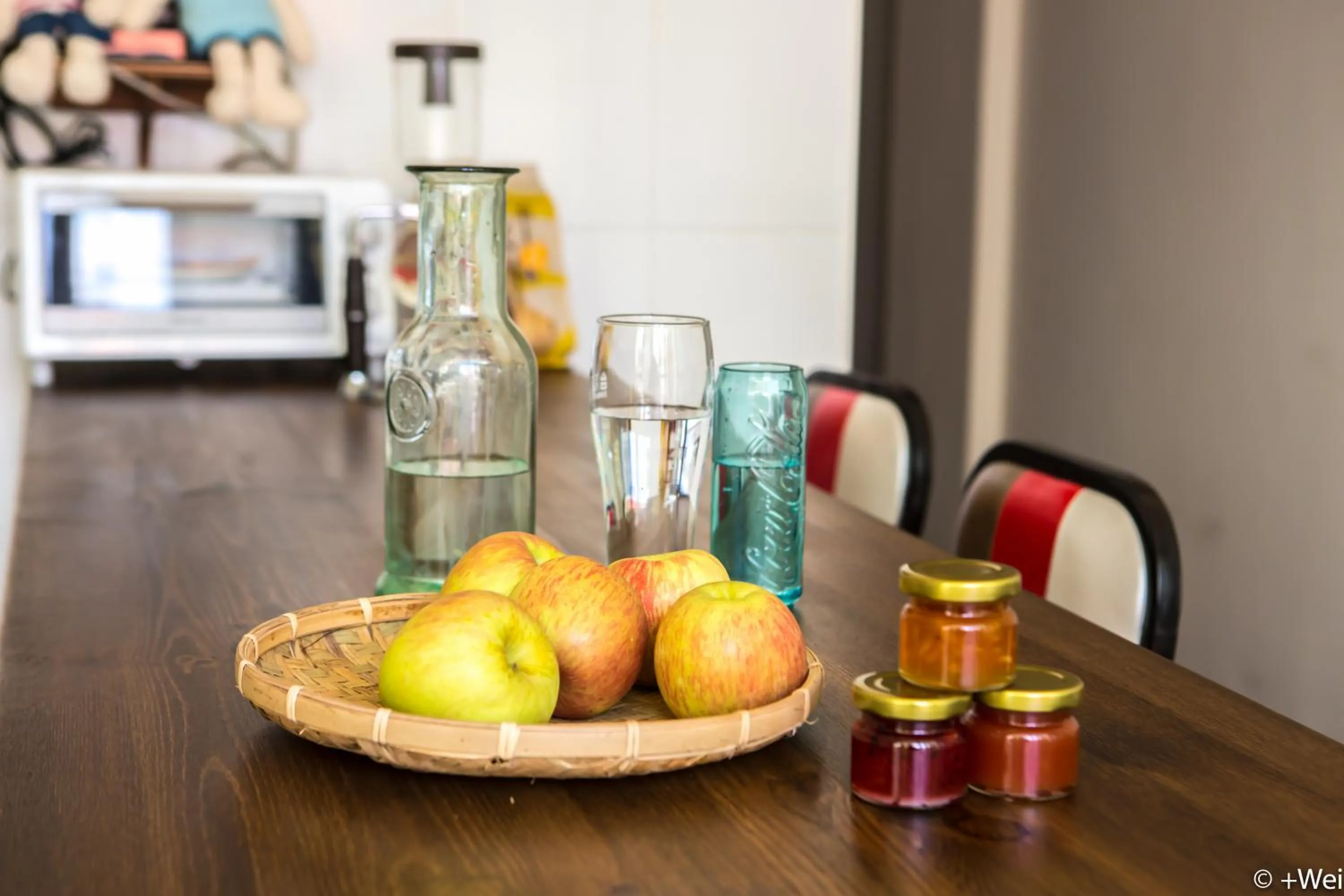 Food and drinks in Shining Forest Hostel