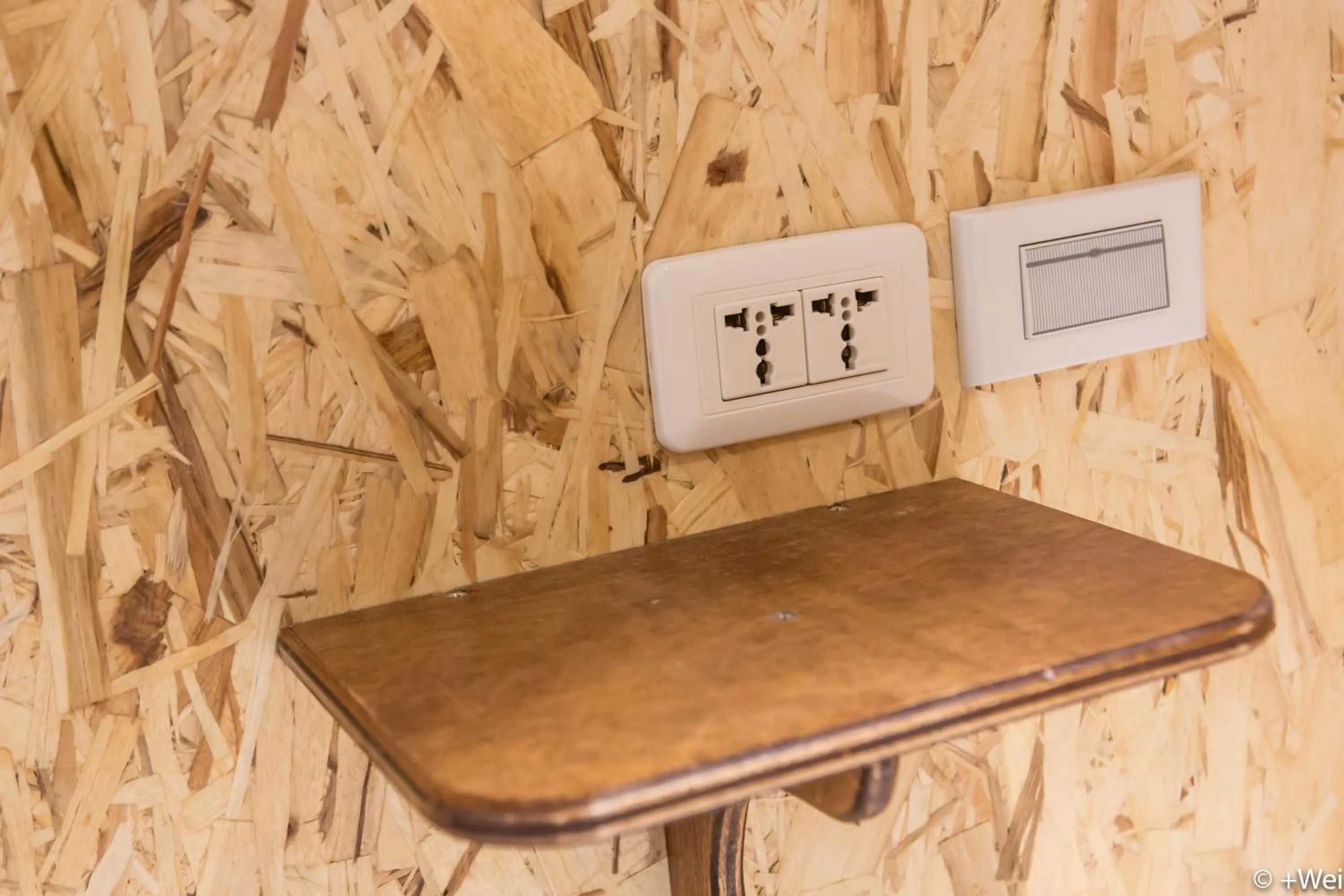 On site in Shining Forest Hostel