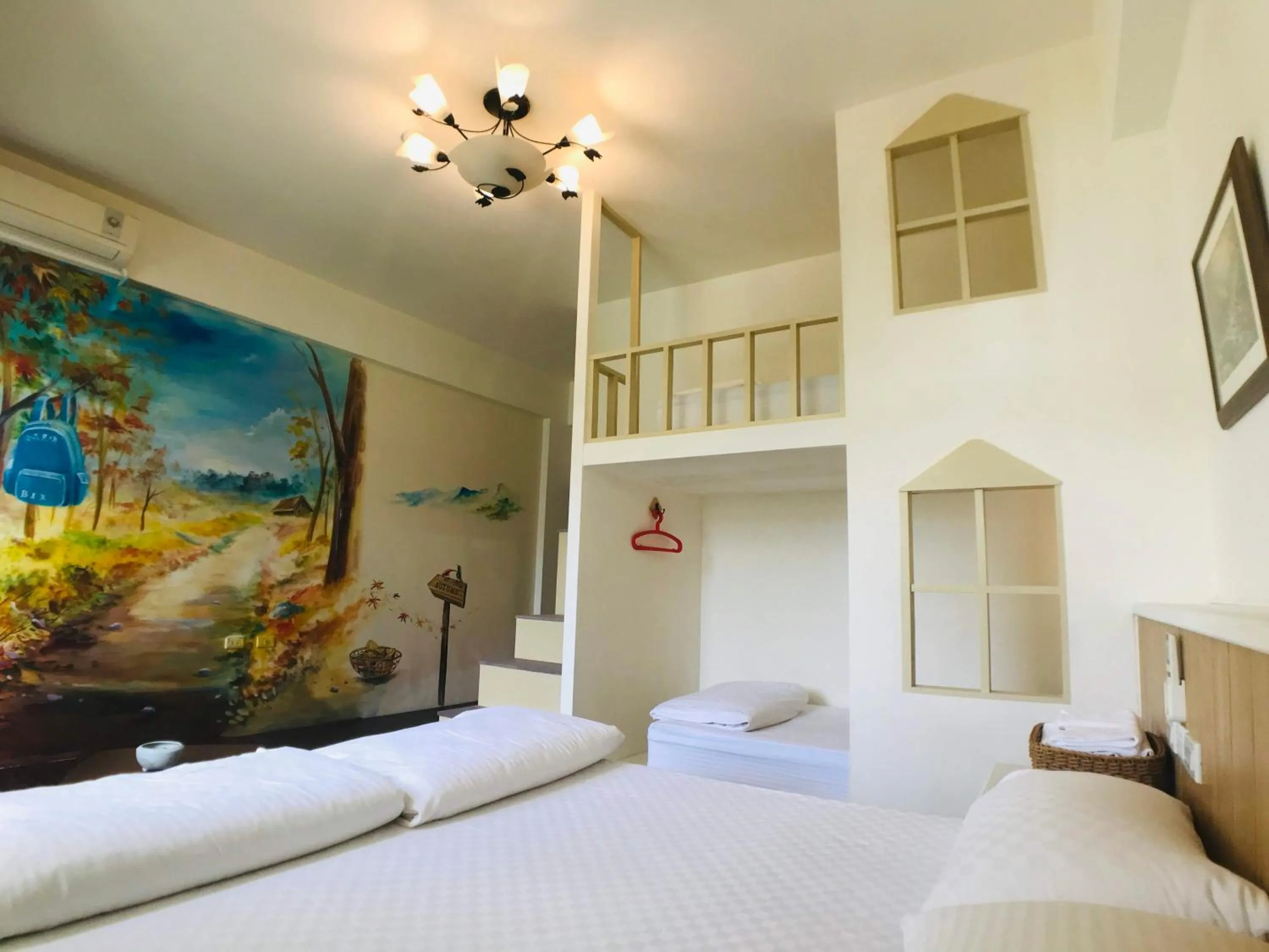 On site in Shining Forest Hostel