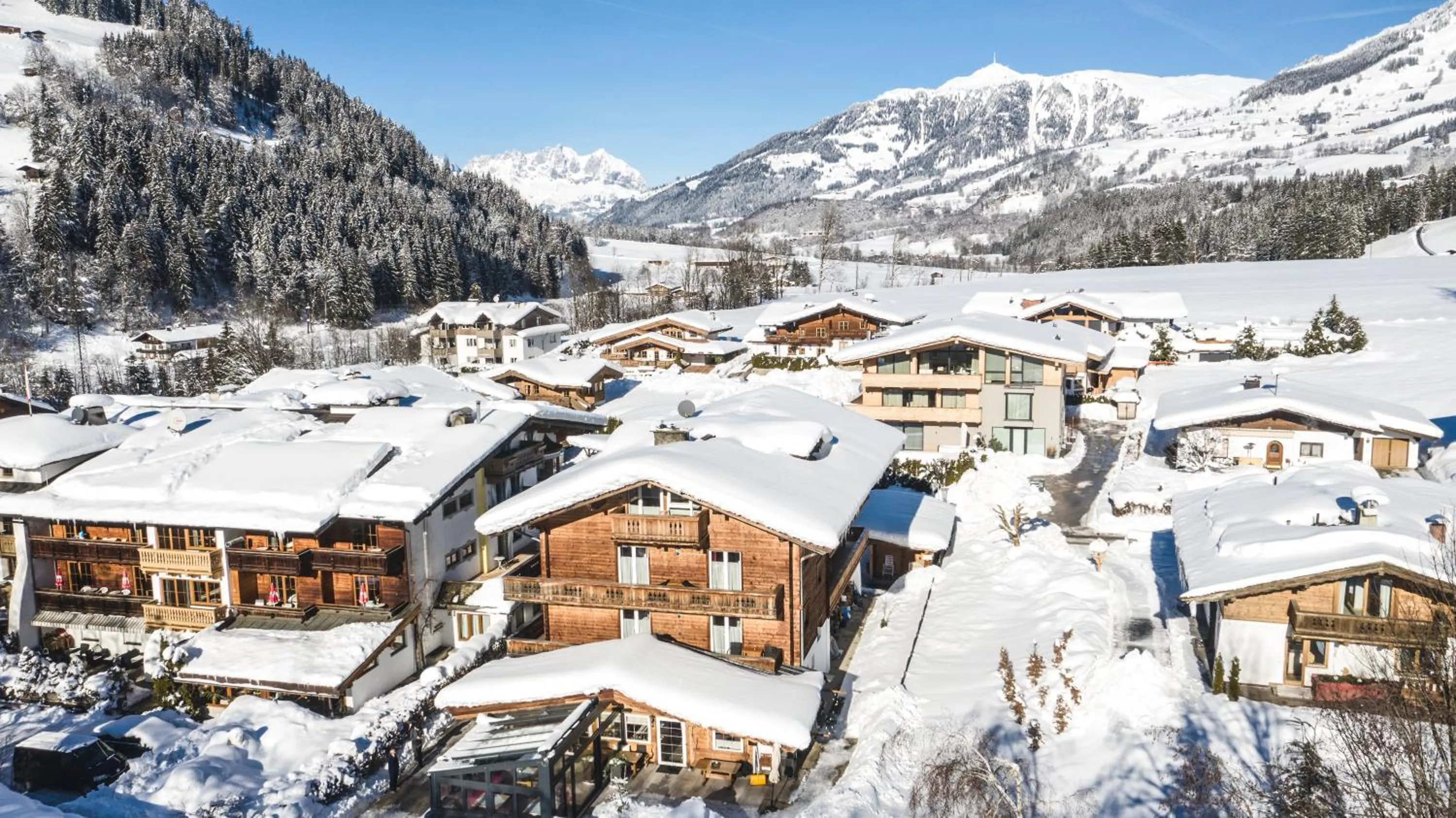 Winter in Hotel-Pension Heike