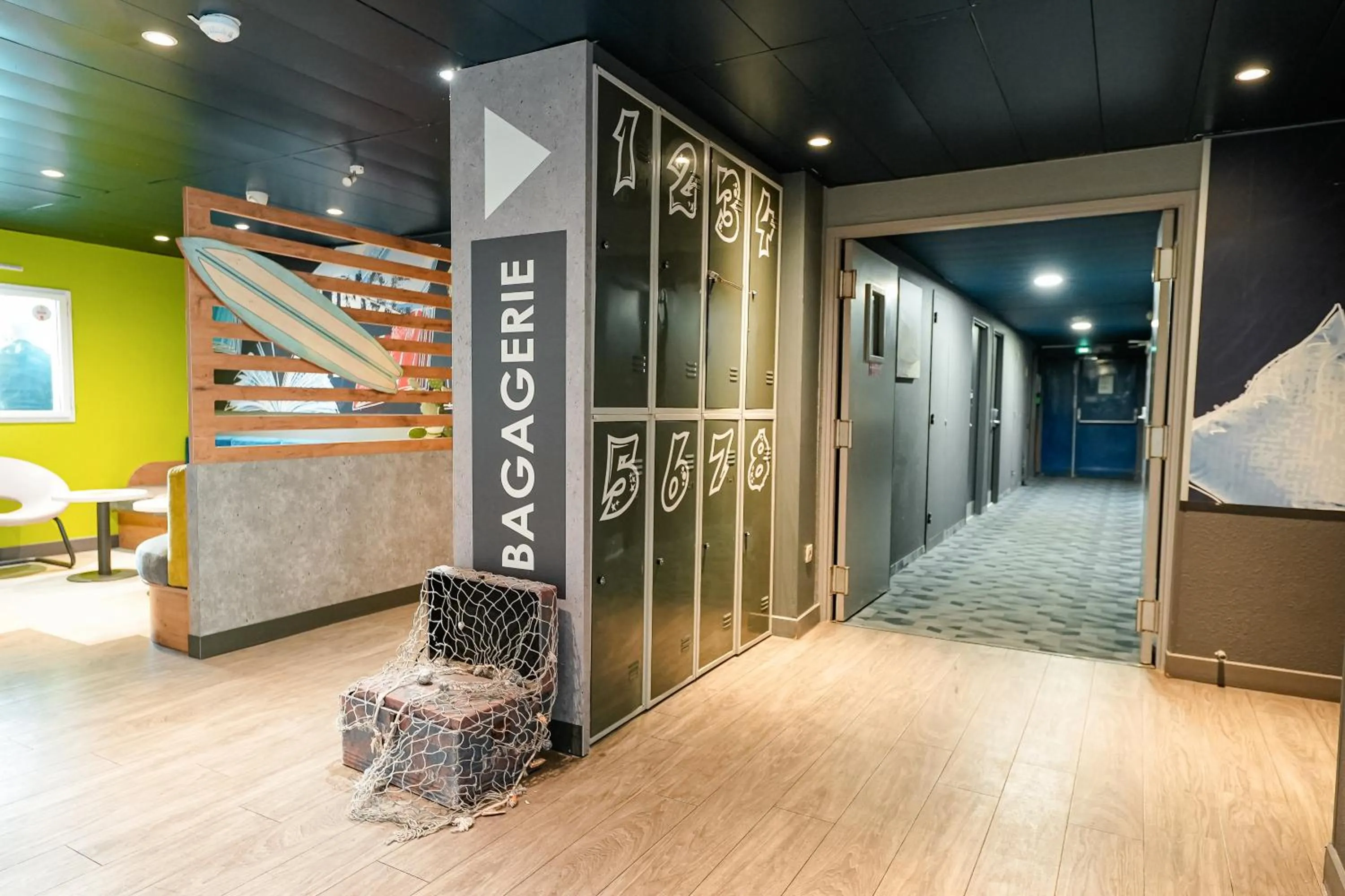 locker in ibis budget Sète centre