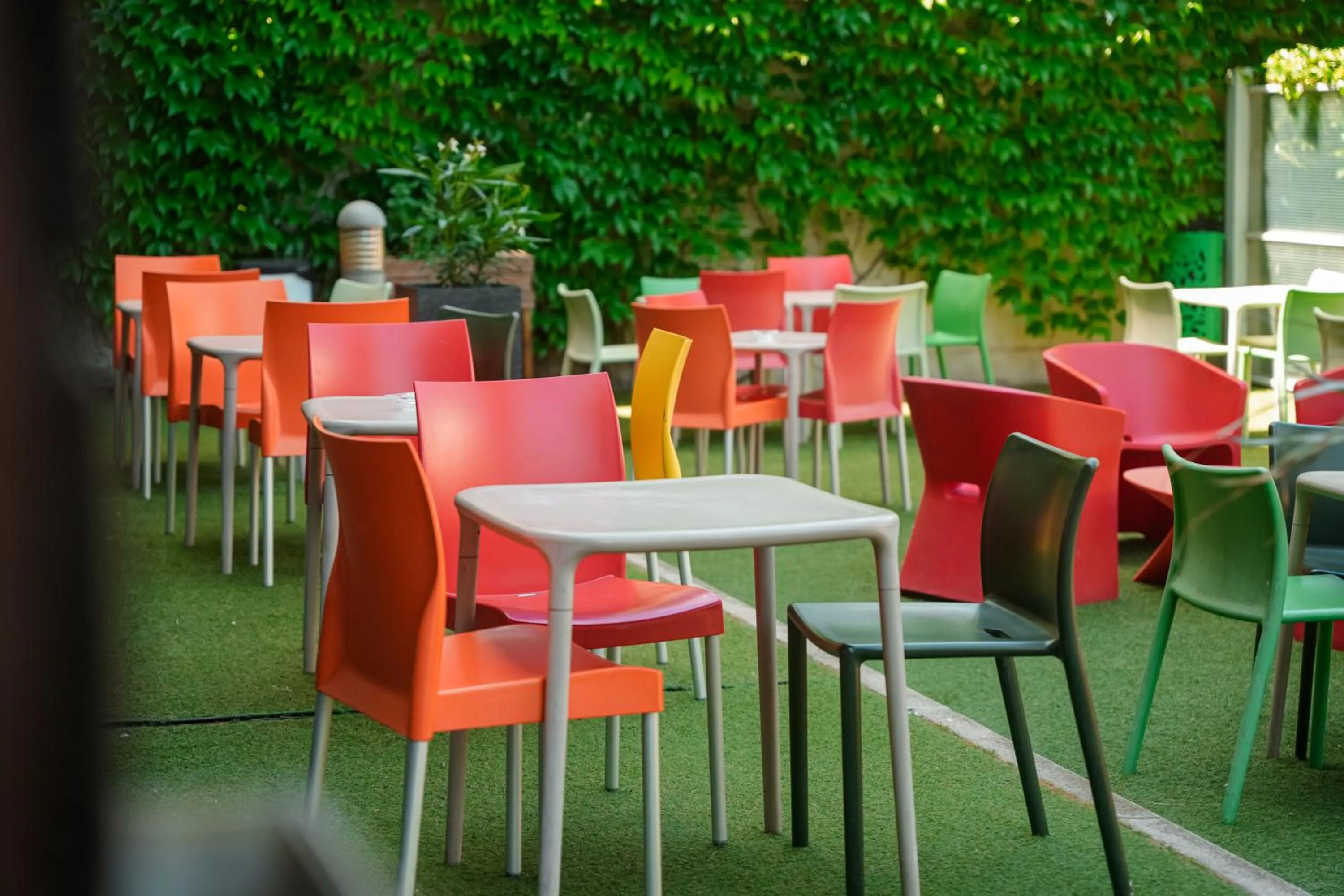 Patio in ibis budget Sète centre