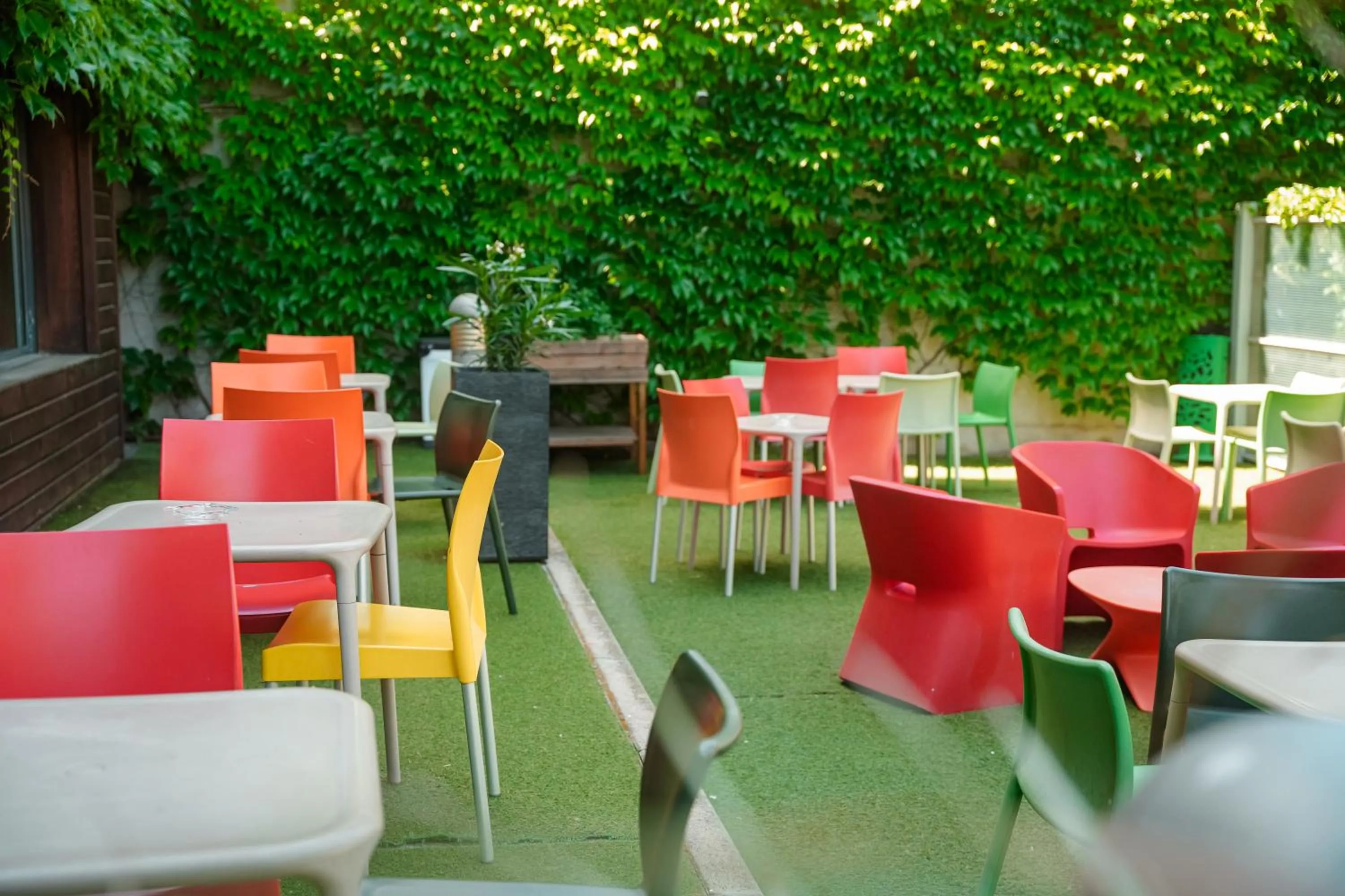 Patio in ibis budget Sète centre