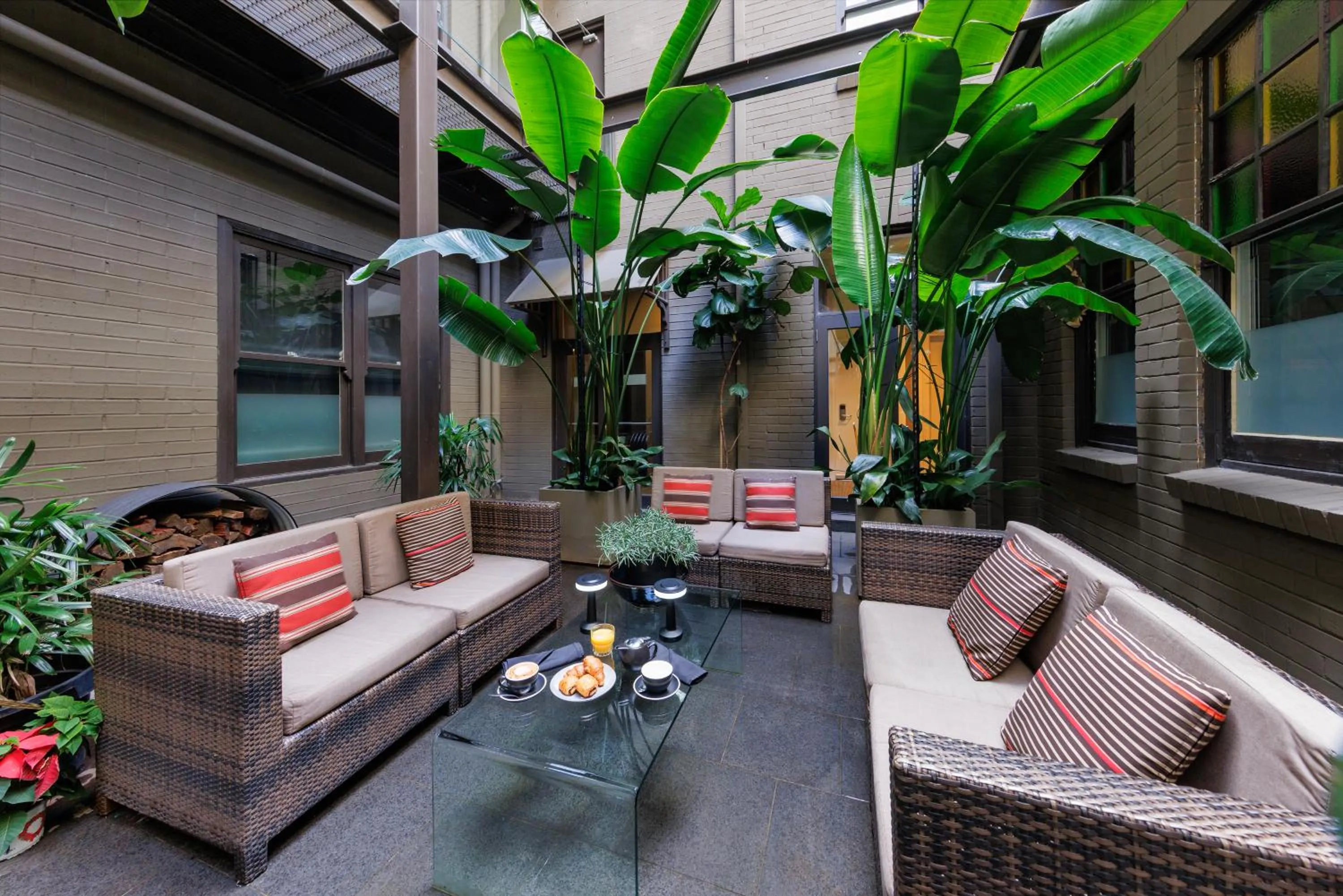 Seating area in Vulcan Hotel Sydney