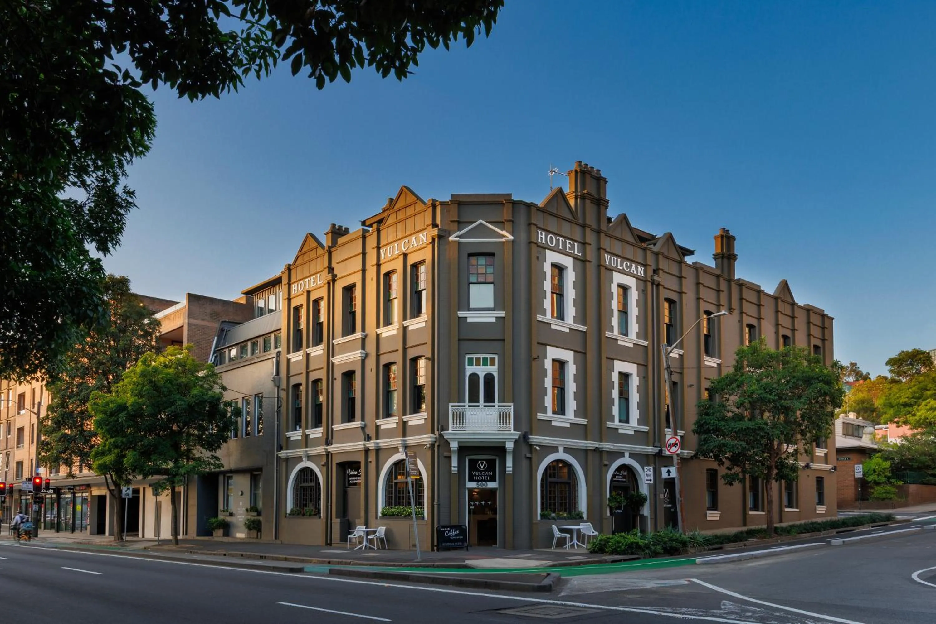 Property building in Vulcan Hotel Sydney