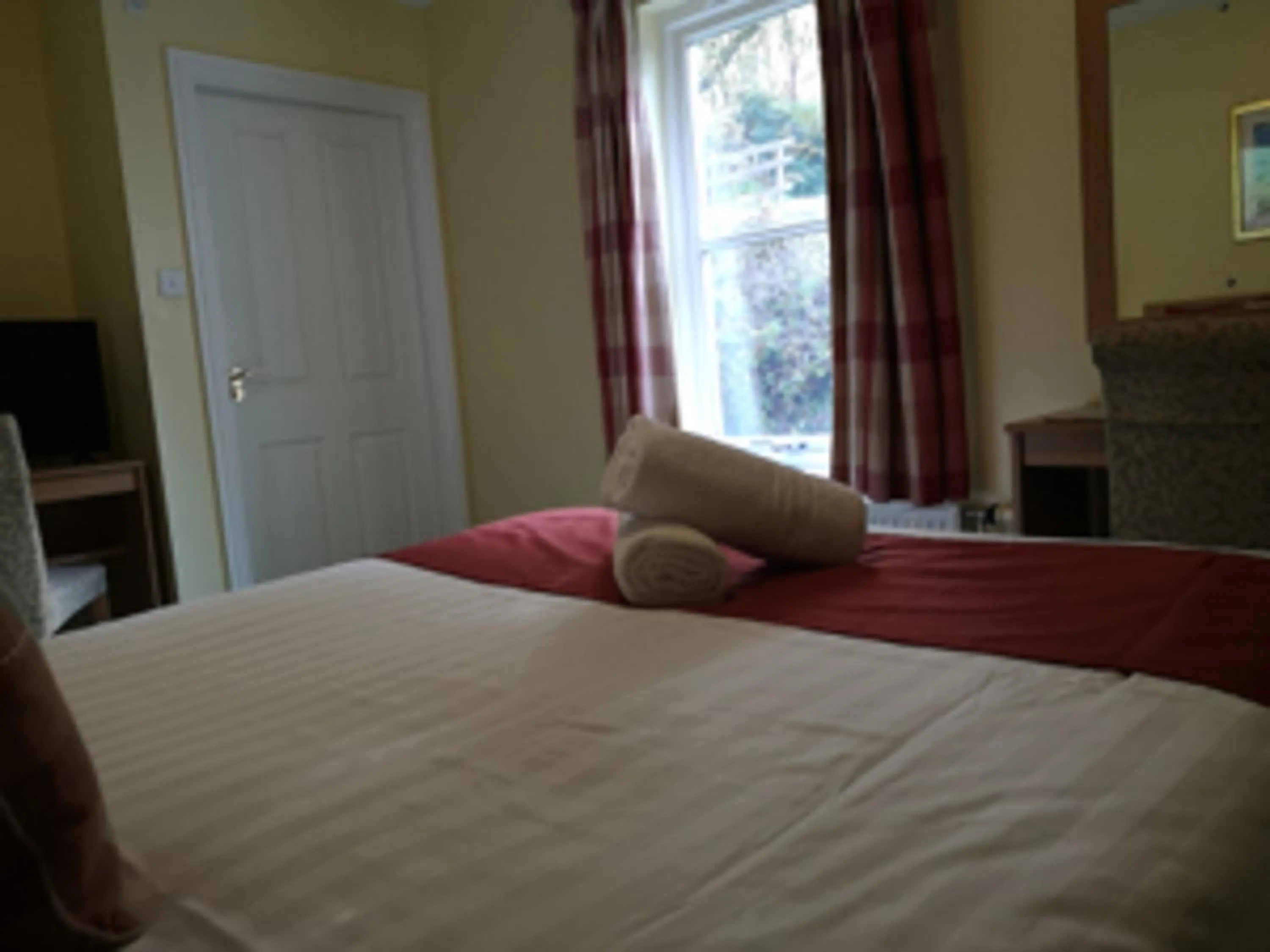 Bedroom, Bed in Bridge of Cally Hotel