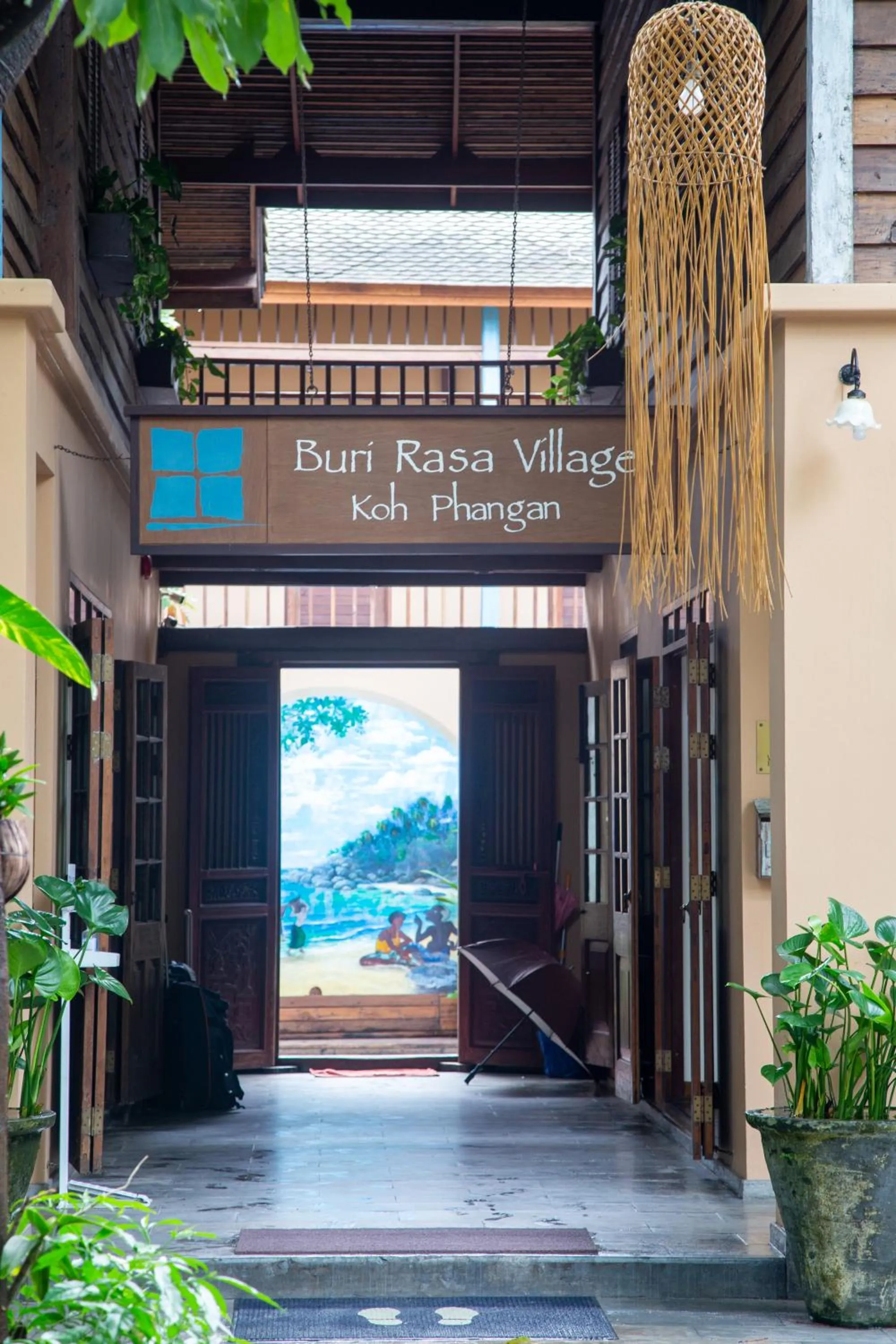 Decorative detail in Buri Rasa Village Phangan