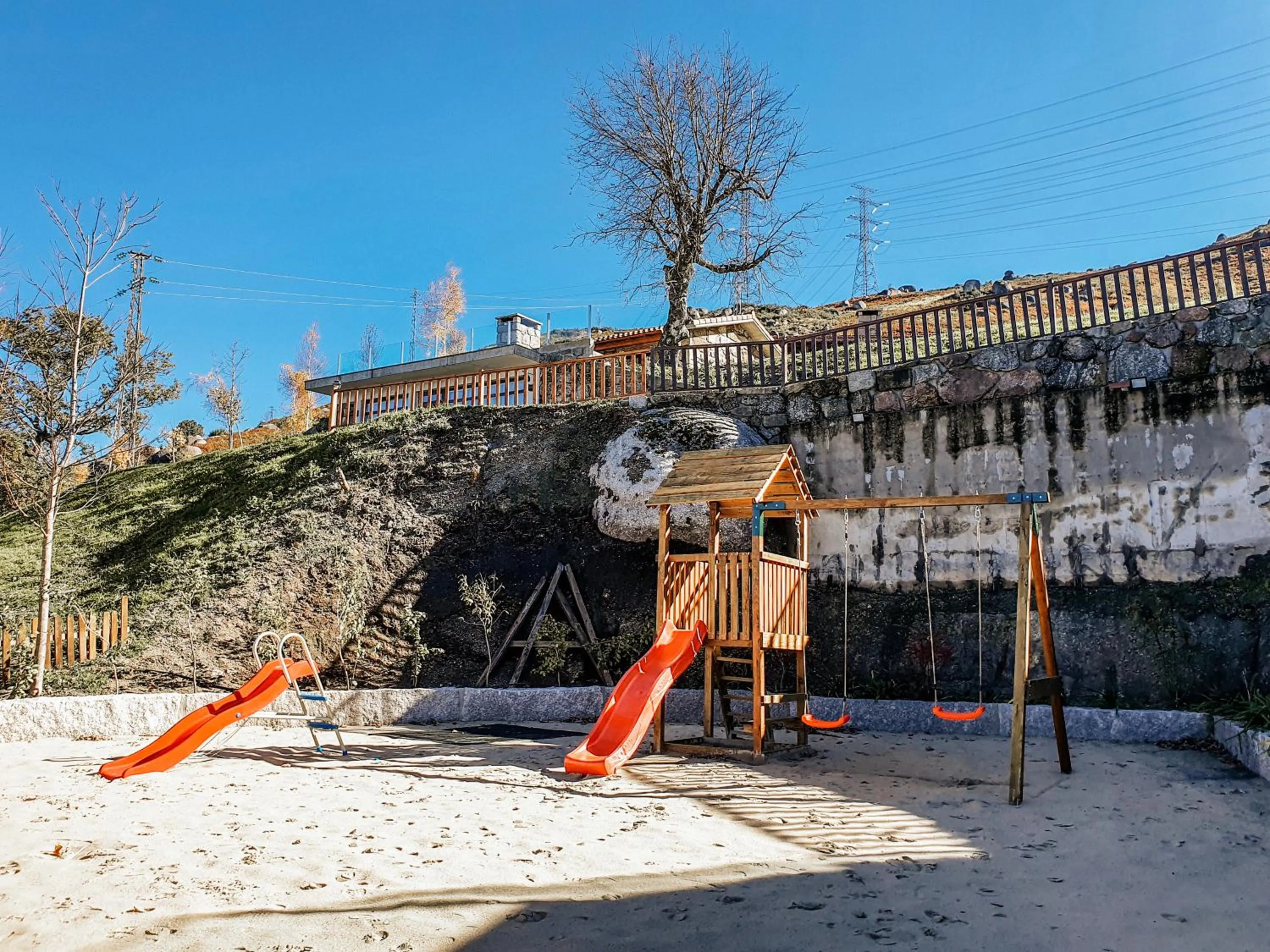 Children play ground in Pousadela Village & Spa
