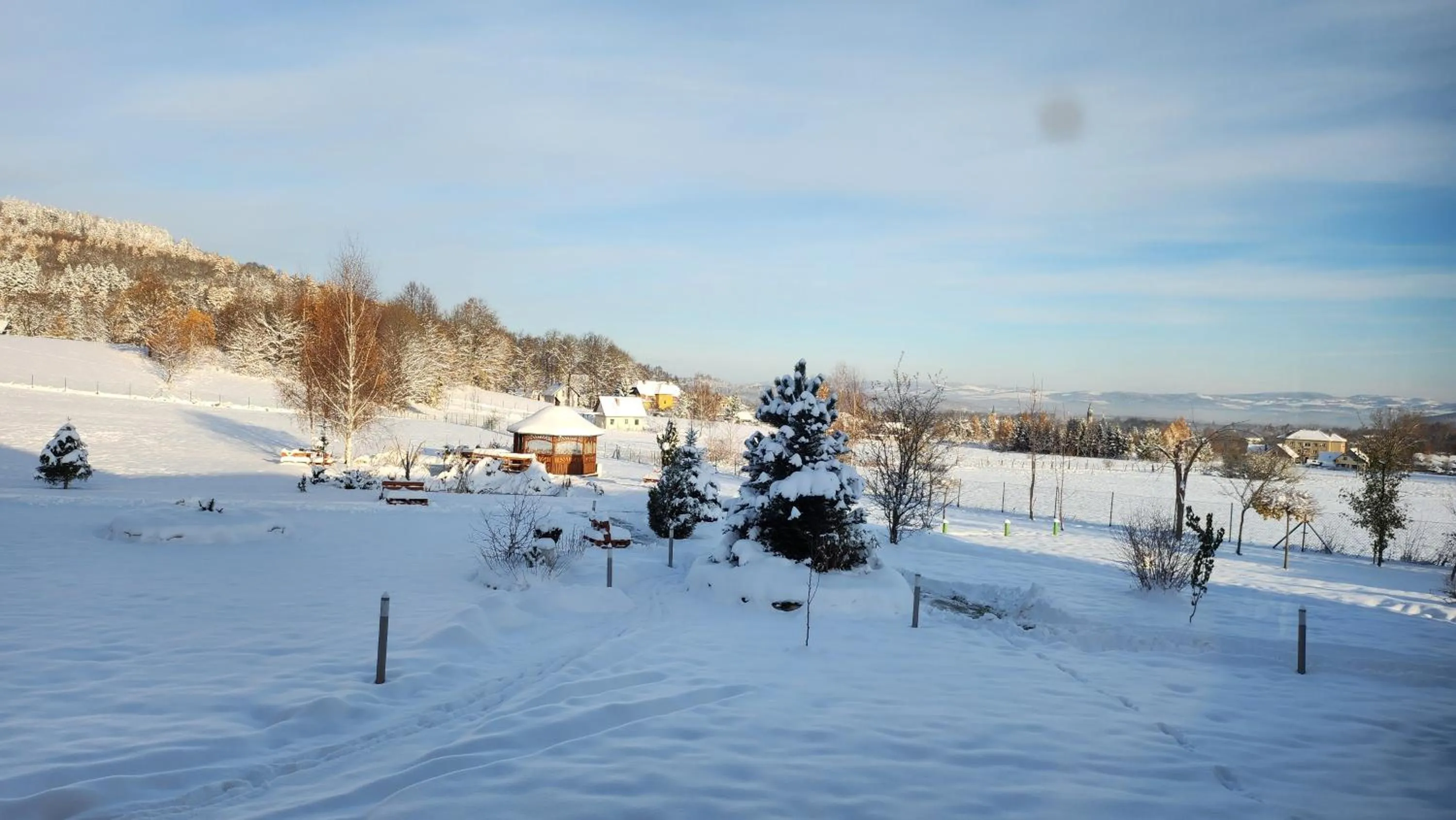 Garden view in Dom z Bali