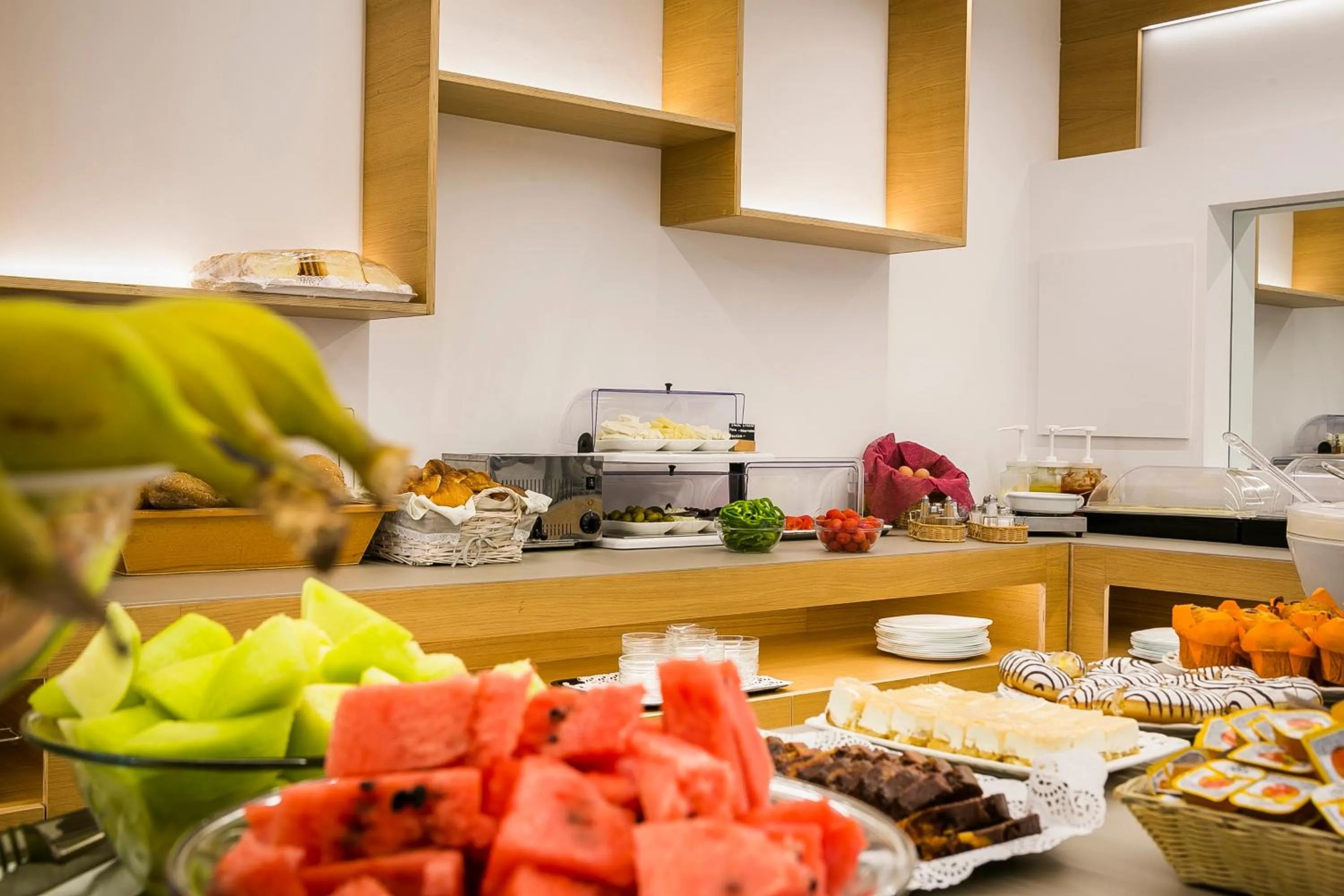 Buffet breakfast in Lassi Hotel