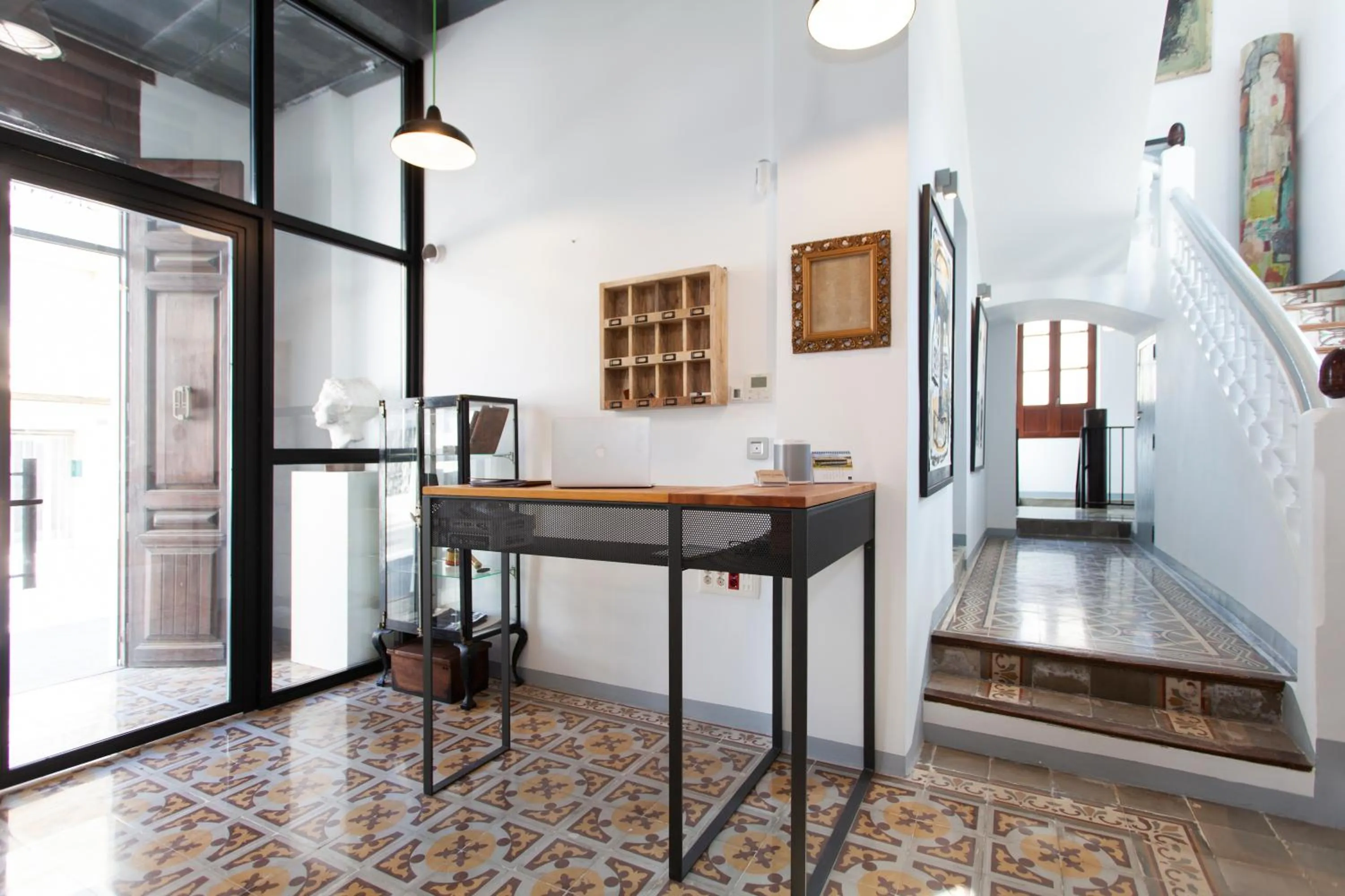 Lobby or reception in Gran H La Marina