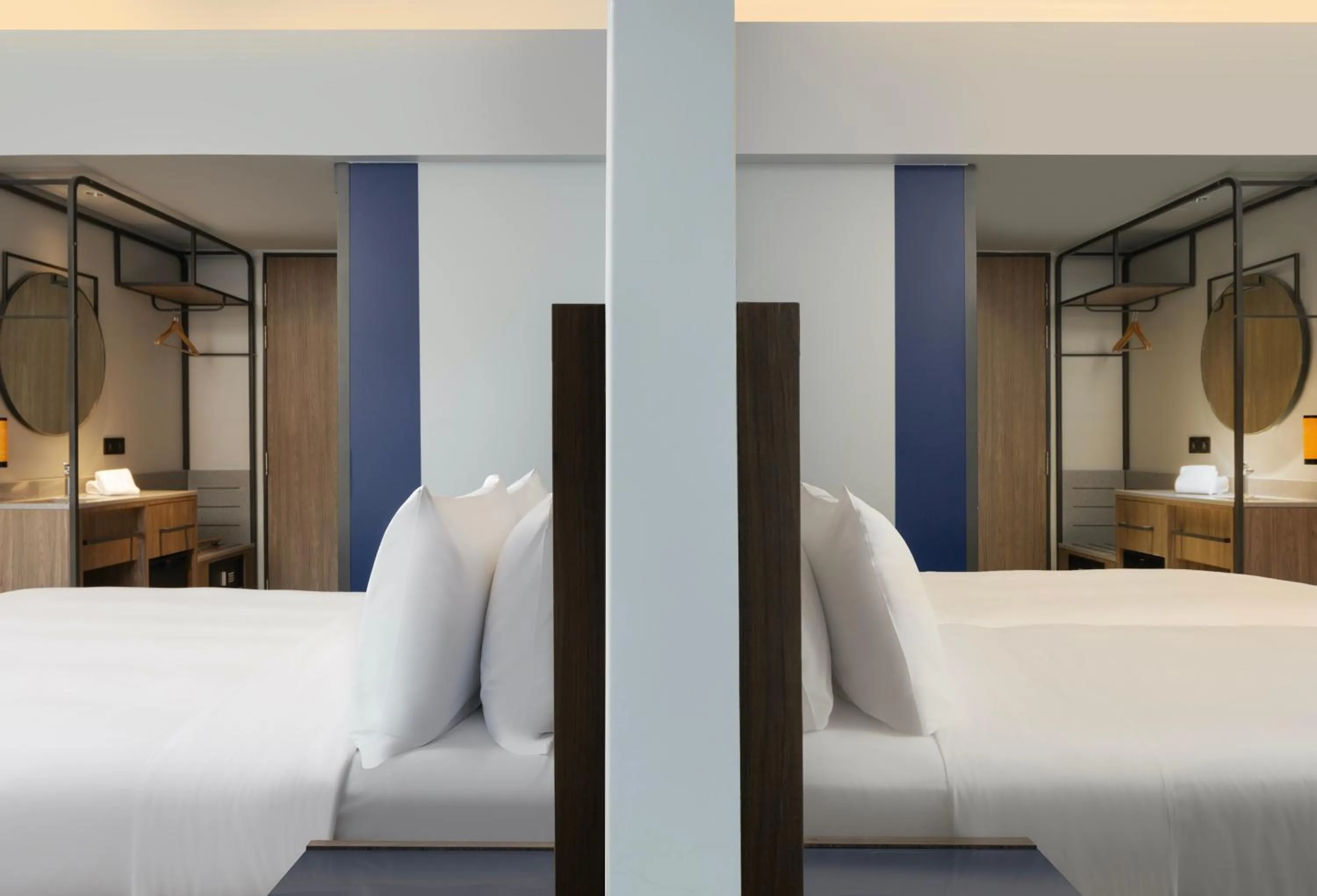 Bed in Travelodge Harbourfront Singapore