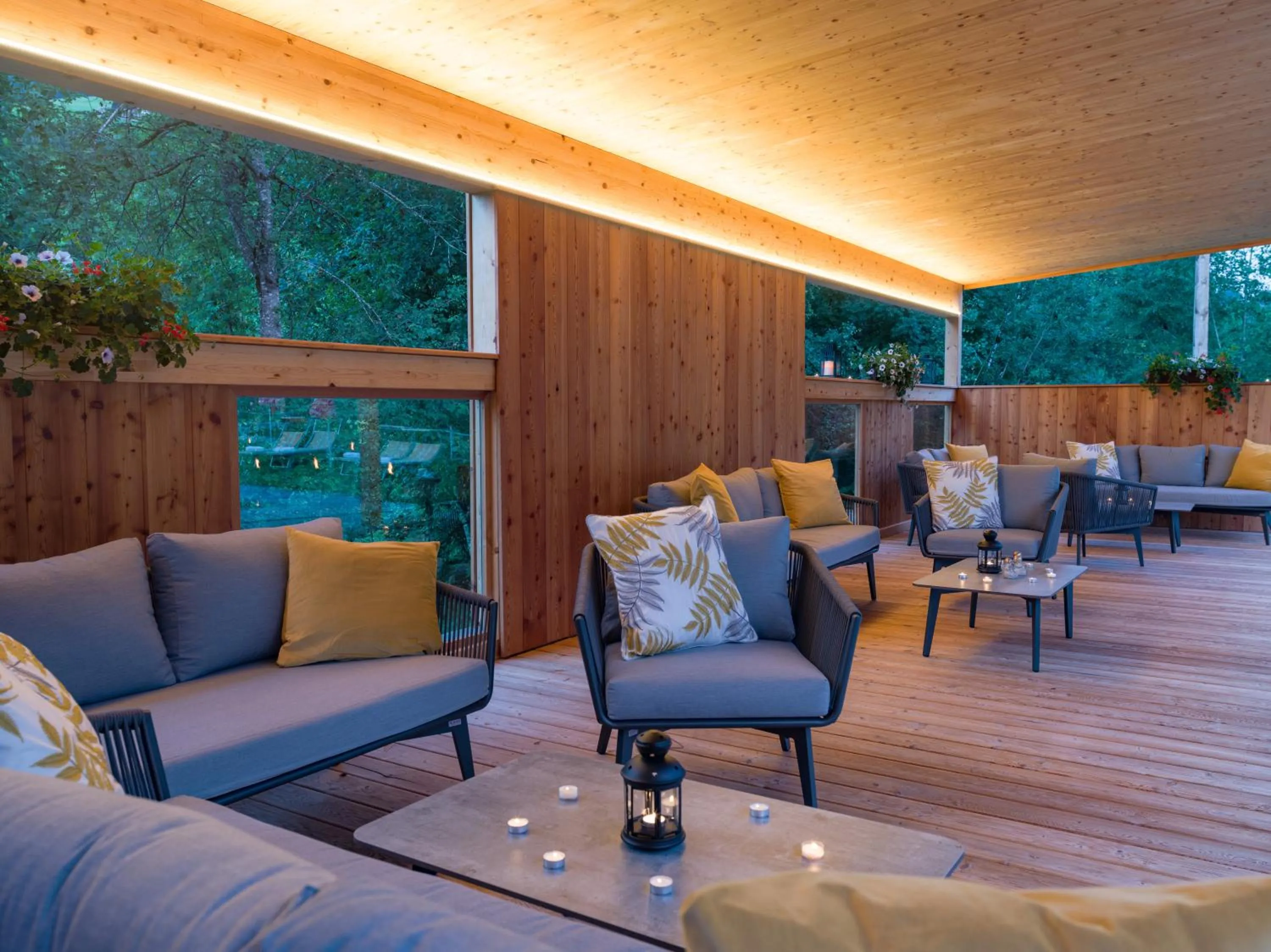 Patio in Hotel Sonnschein