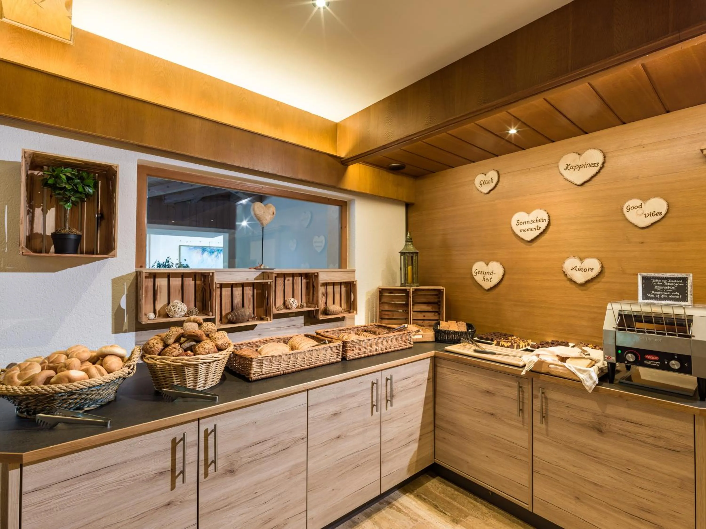 Buffet breakfast in Hotel Sonnschein