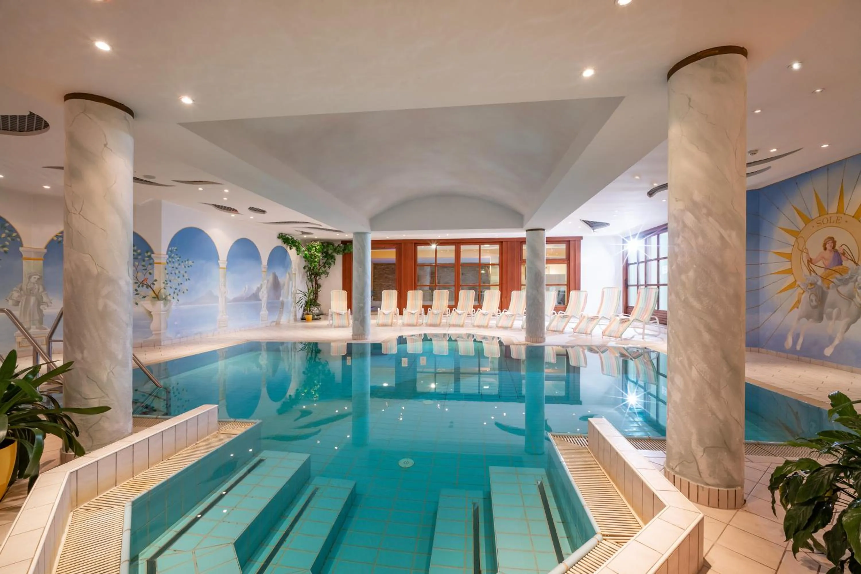 Hot Tub in Hotel Sonnschein