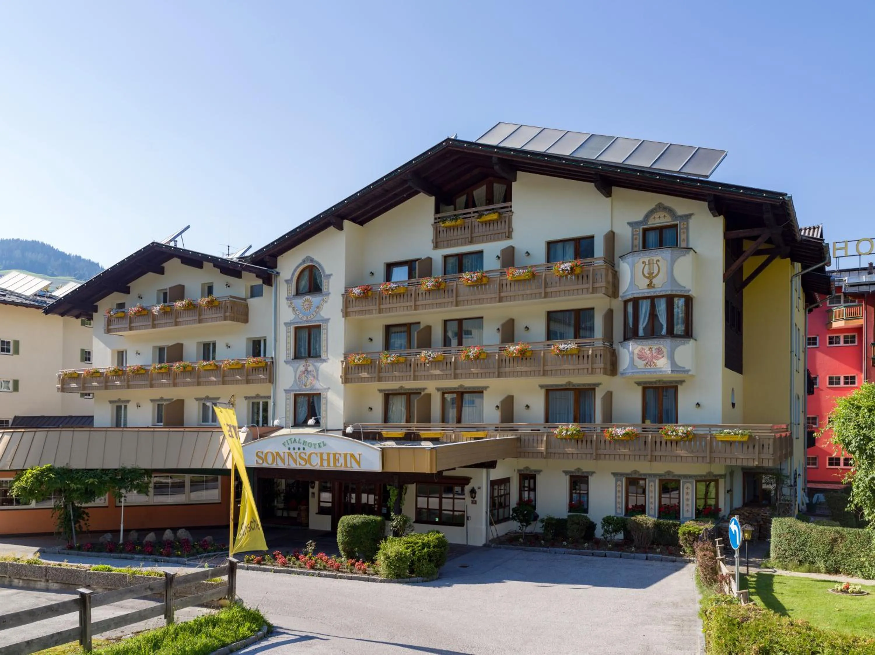 Facade/entrance in Hotel Sonnschein