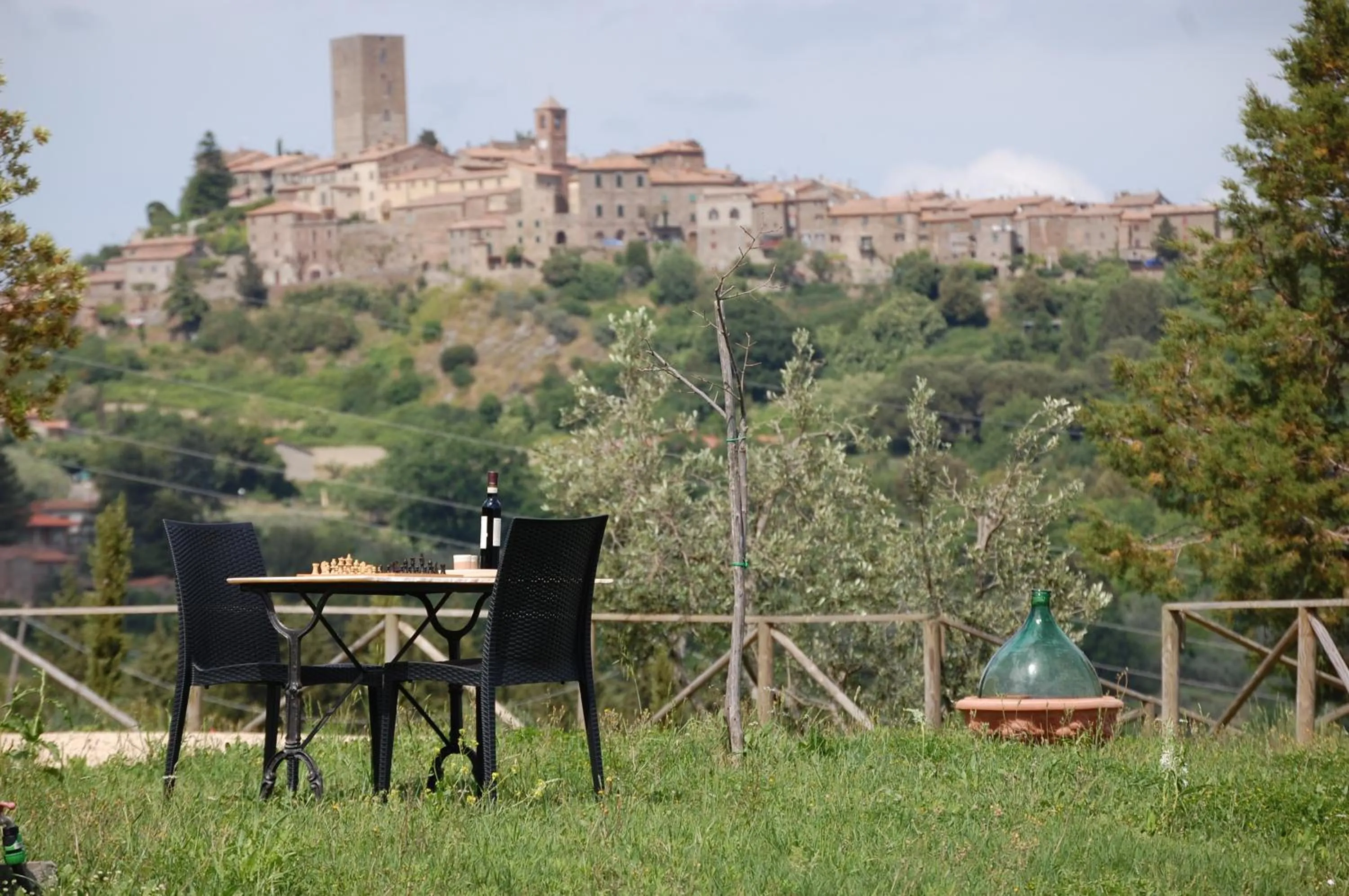 Landmark view in Il Podere Bellavista