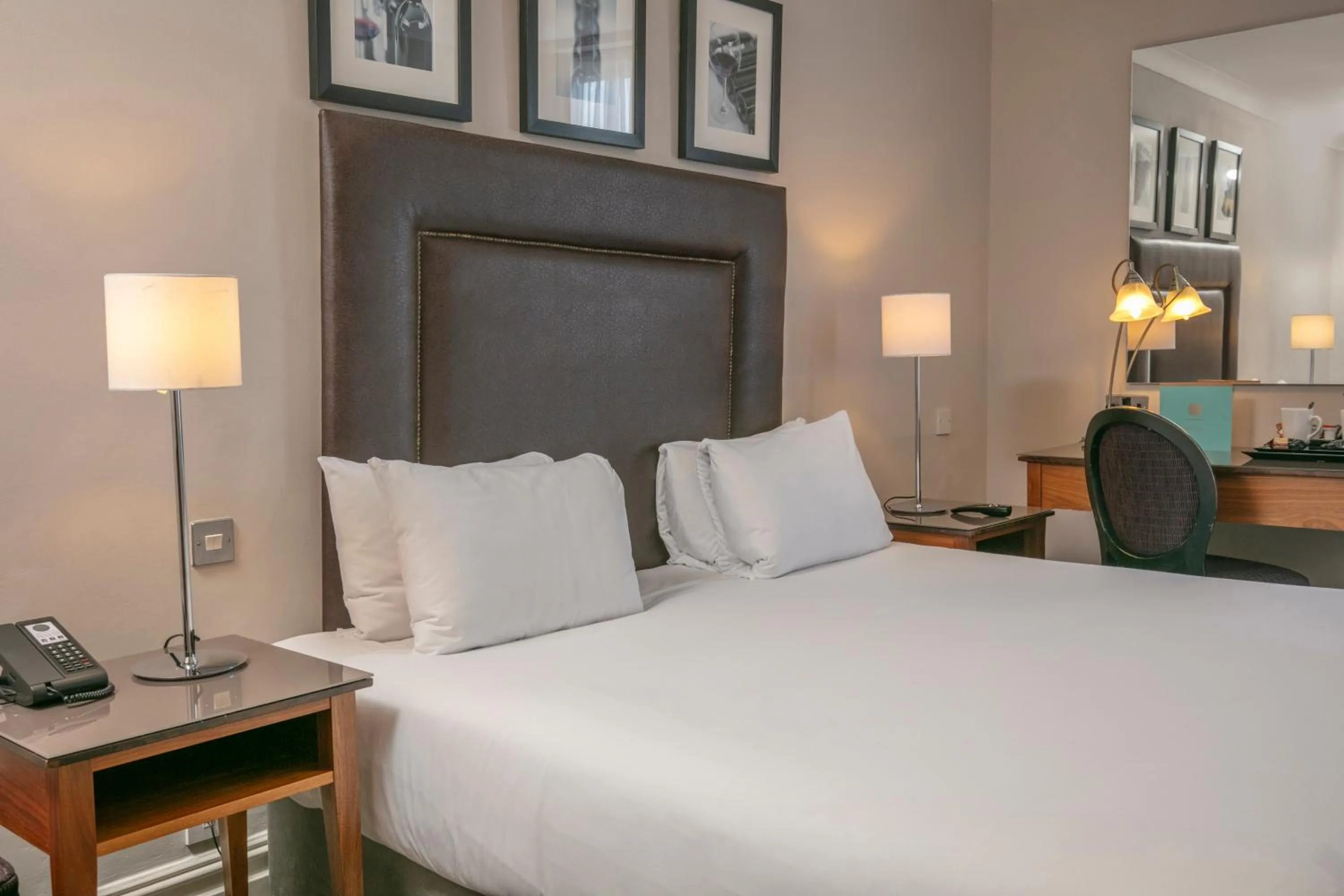 Bedroom, Bed in Bournemouth West Cliff Hotel & Spa