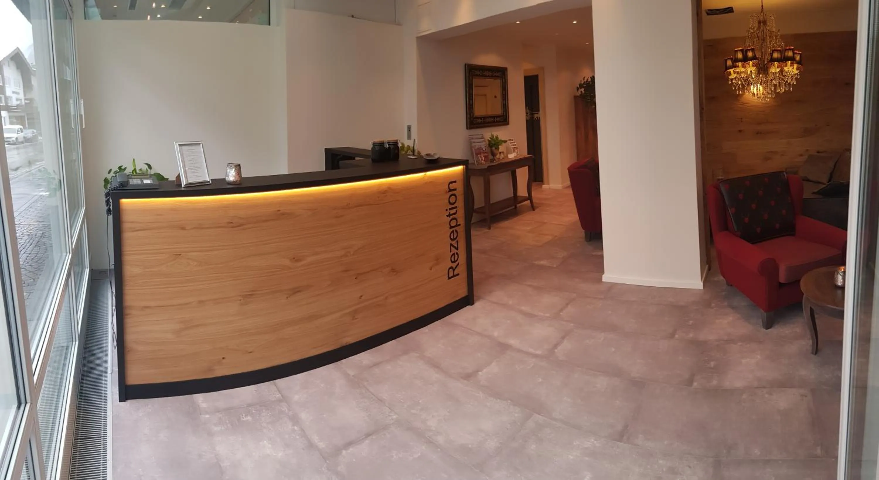 Lobby or reception in Haller's Posthotel