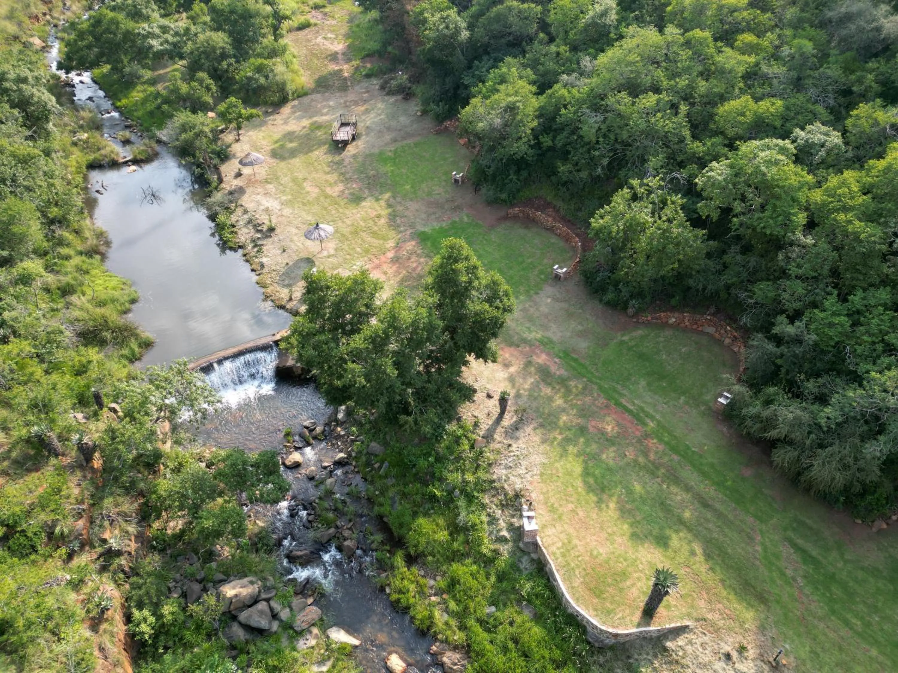 River view in Rocky Drift Private Nature Reserve
