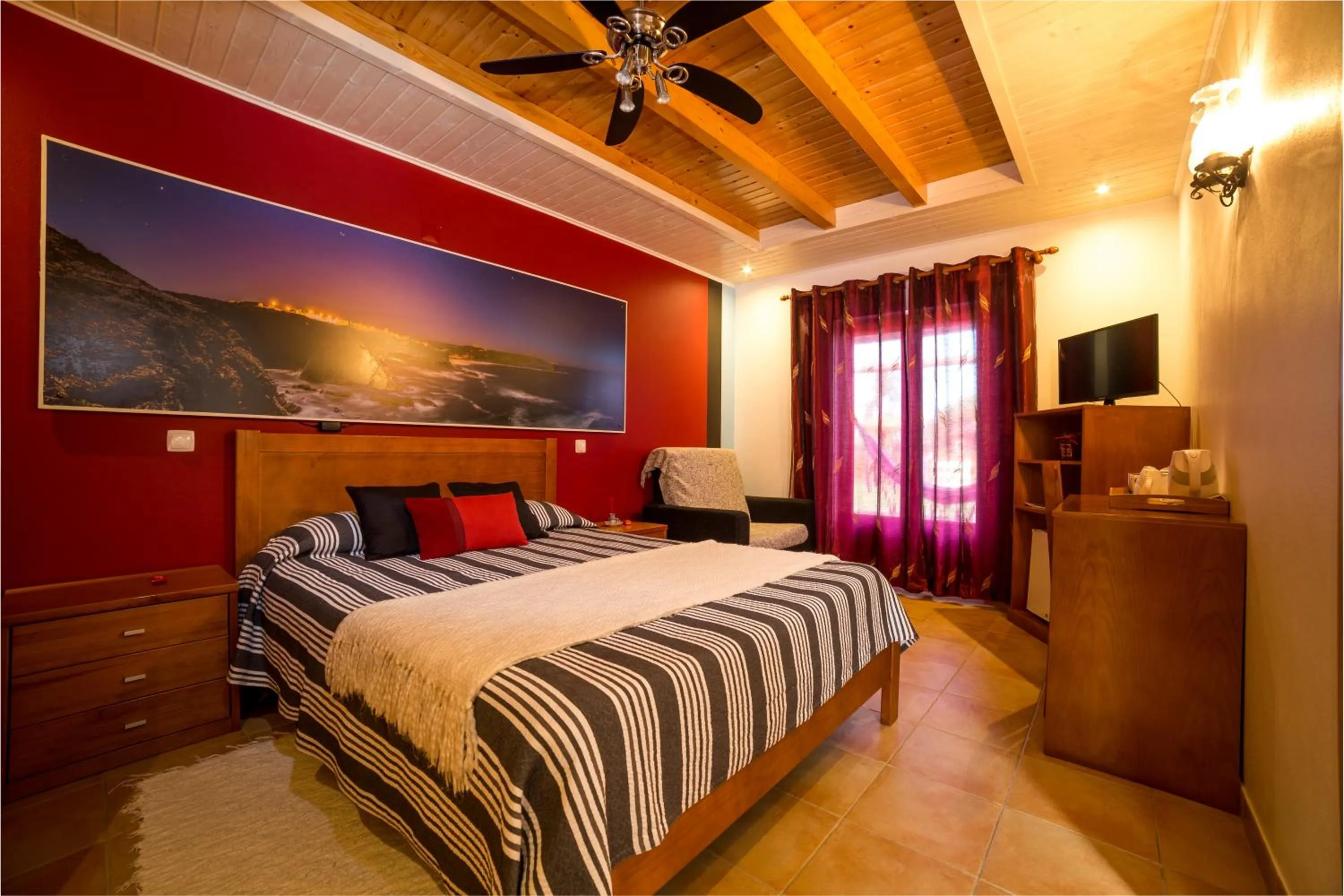 Decorative detail, Bed in Monte do Zeca