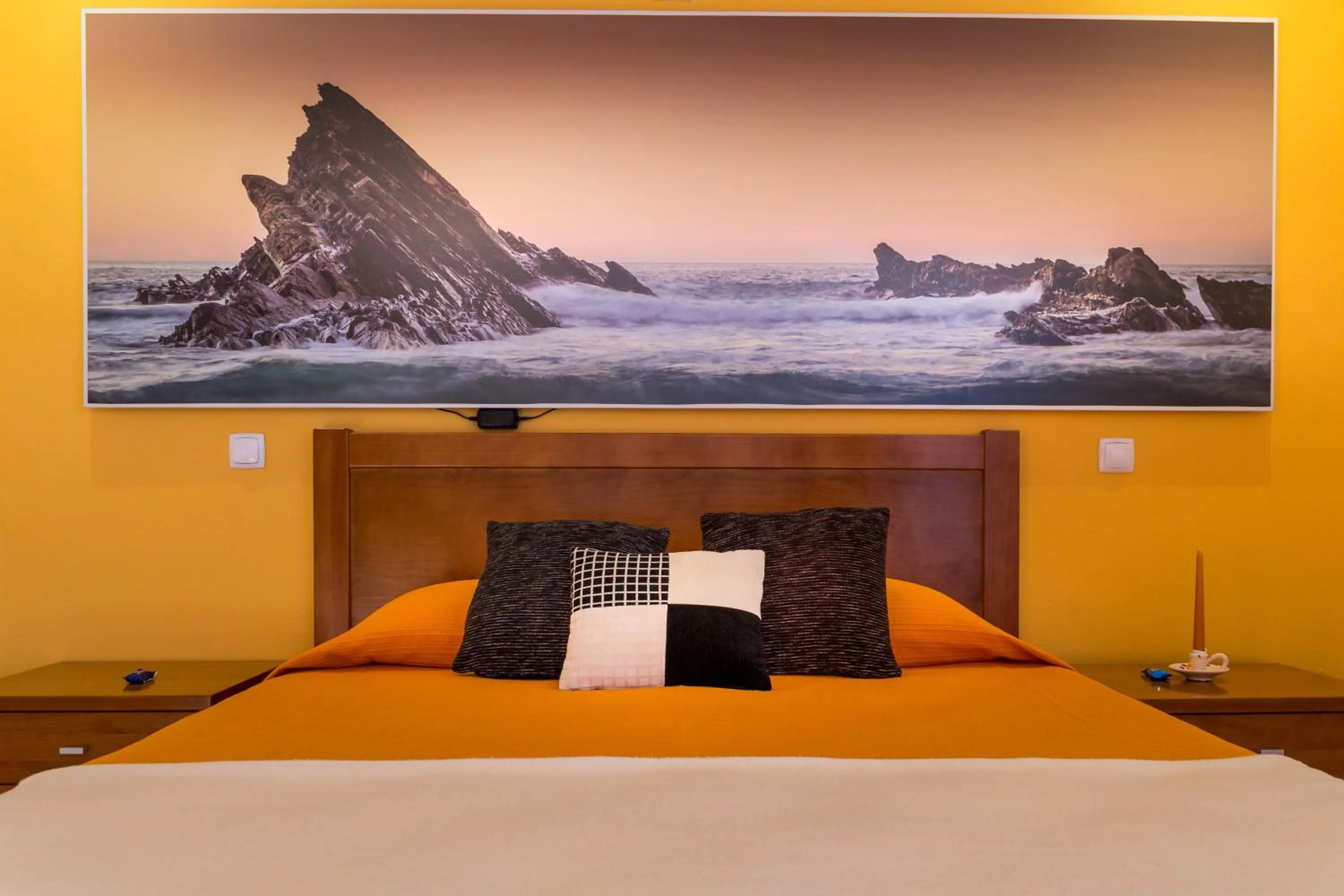 Decorative detail, Bed in Monte do Zeca