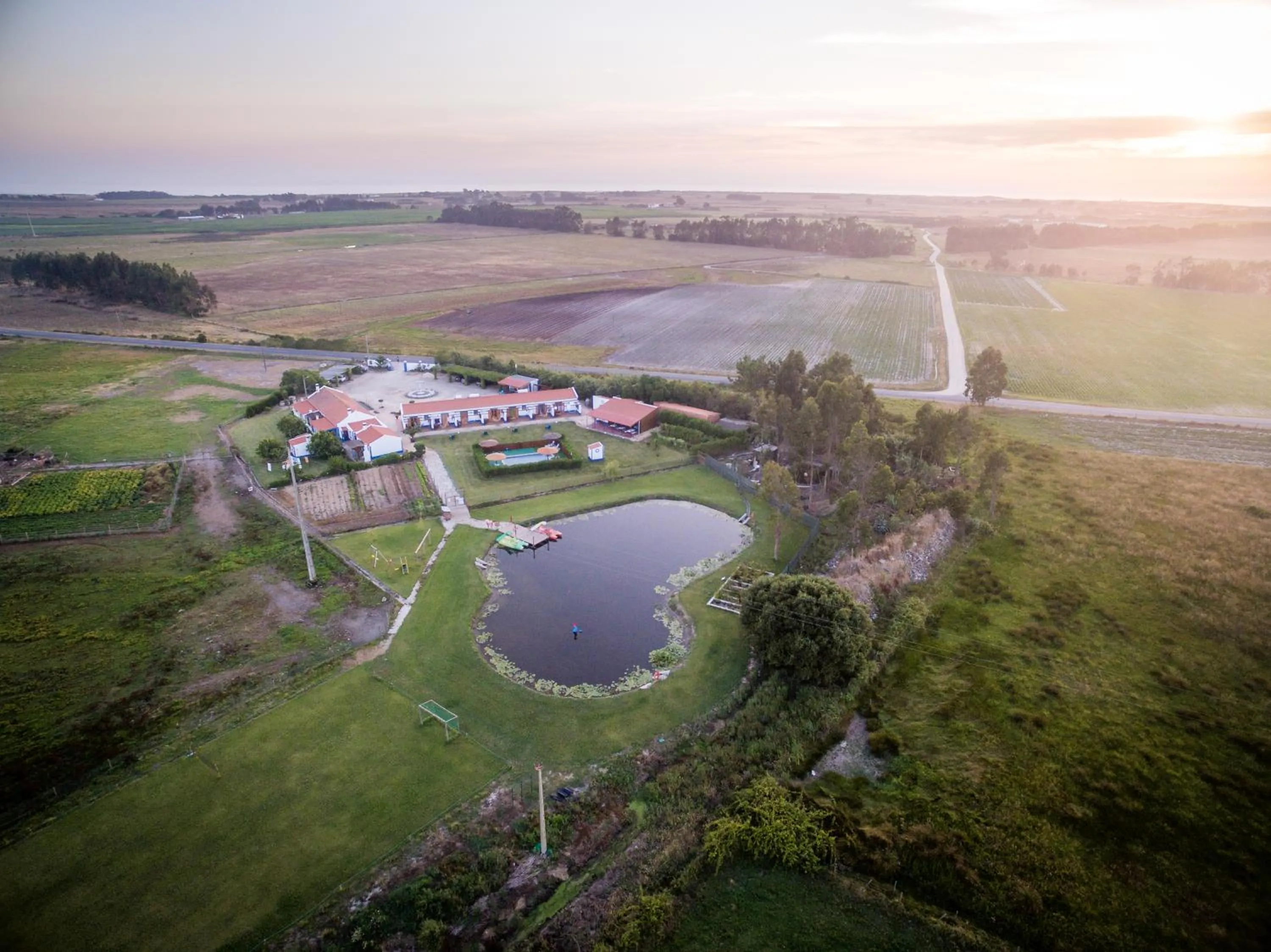 Bird's eye view in Monte do Zeca