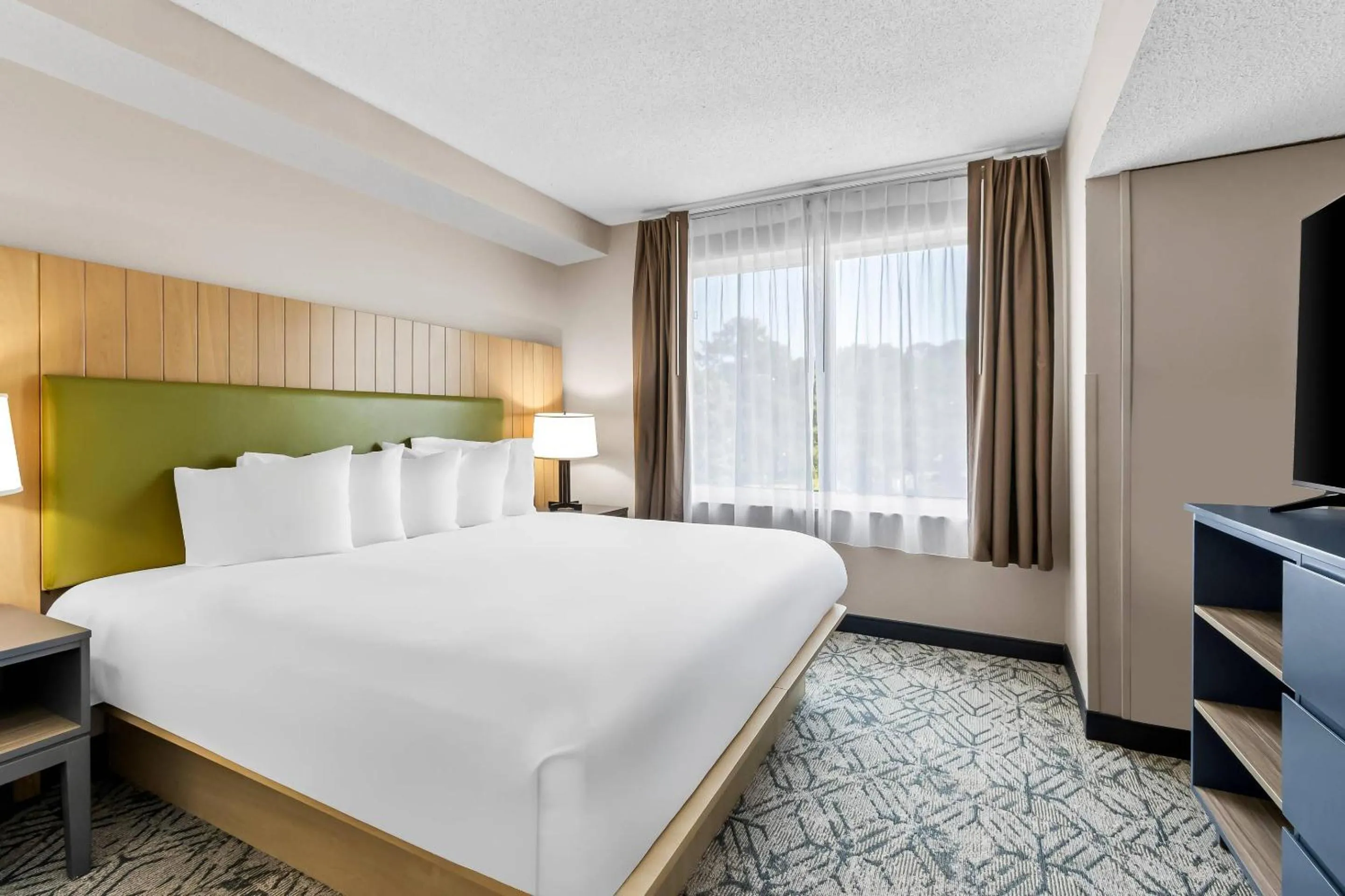 Bedroom, Bed in Country Inn & Suites By Radisson, Charleston North, SC