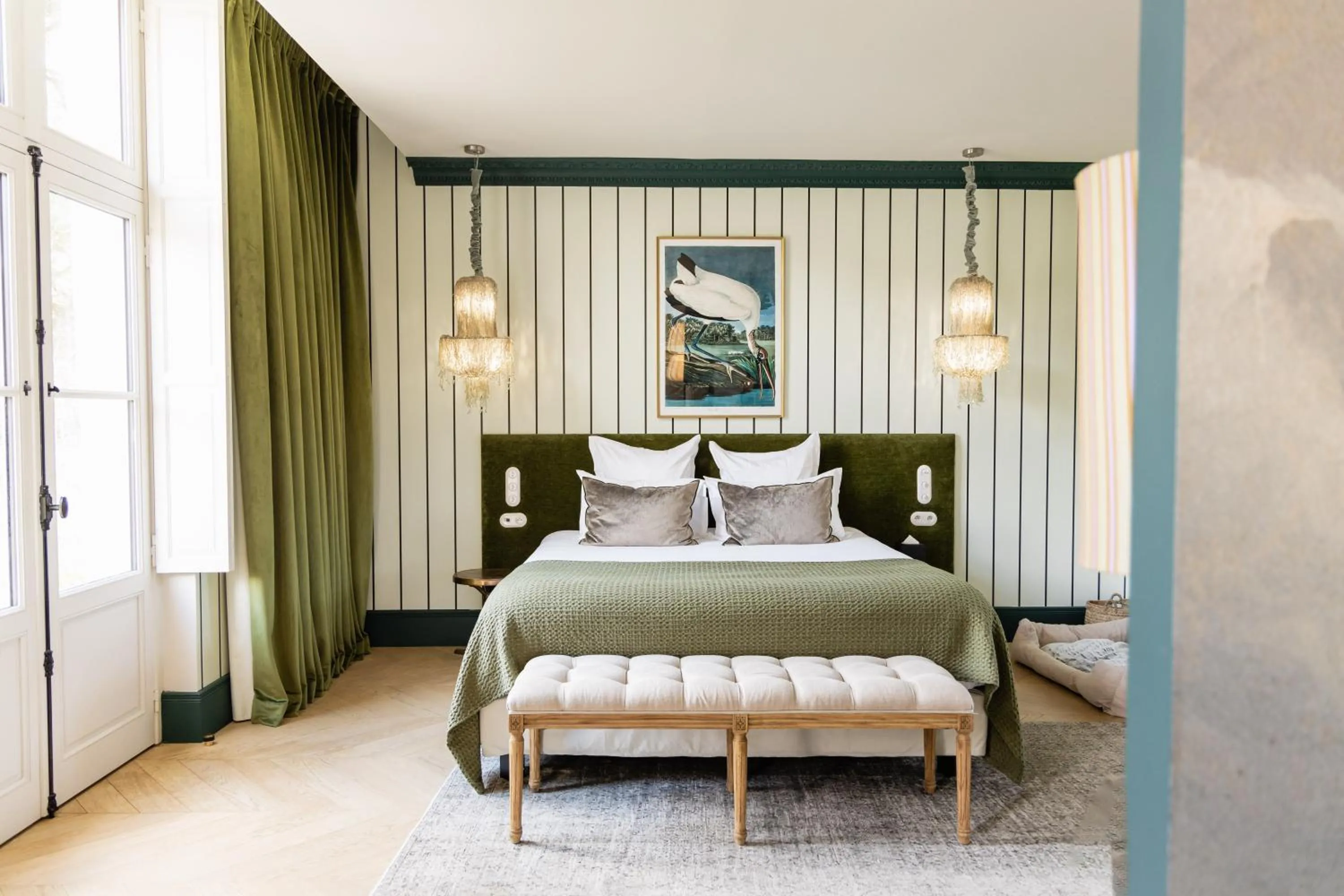 Bed in Château Léognan, Domaine viticole - proche Bordeaux