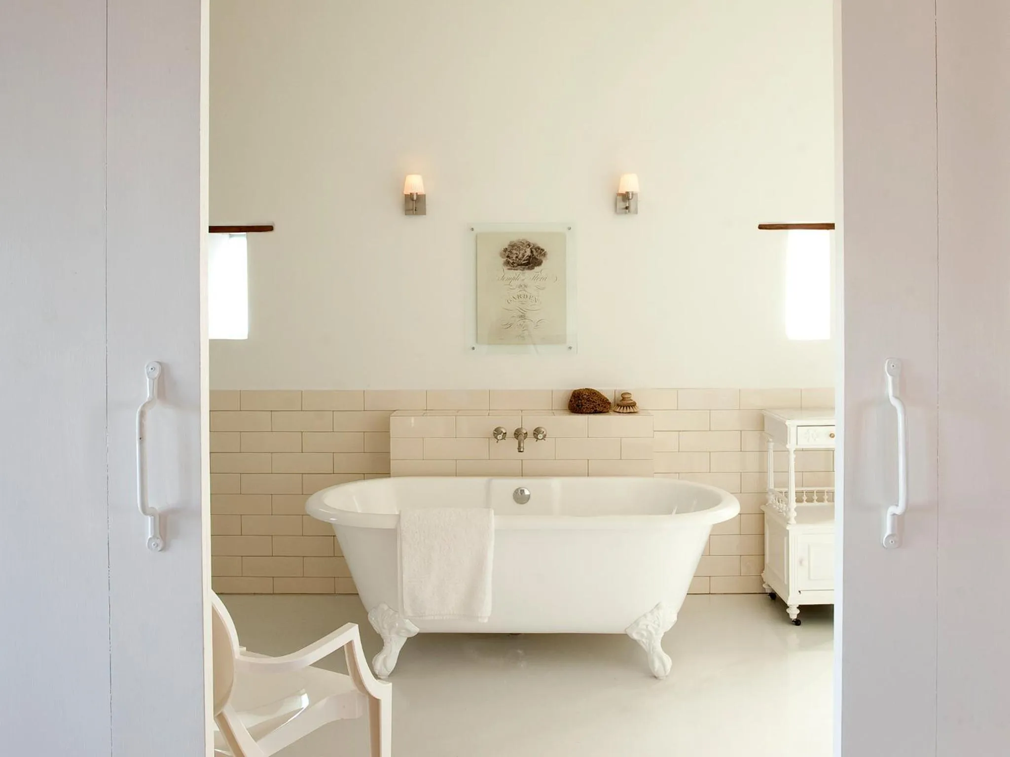 Bathroom in Babylonstoren