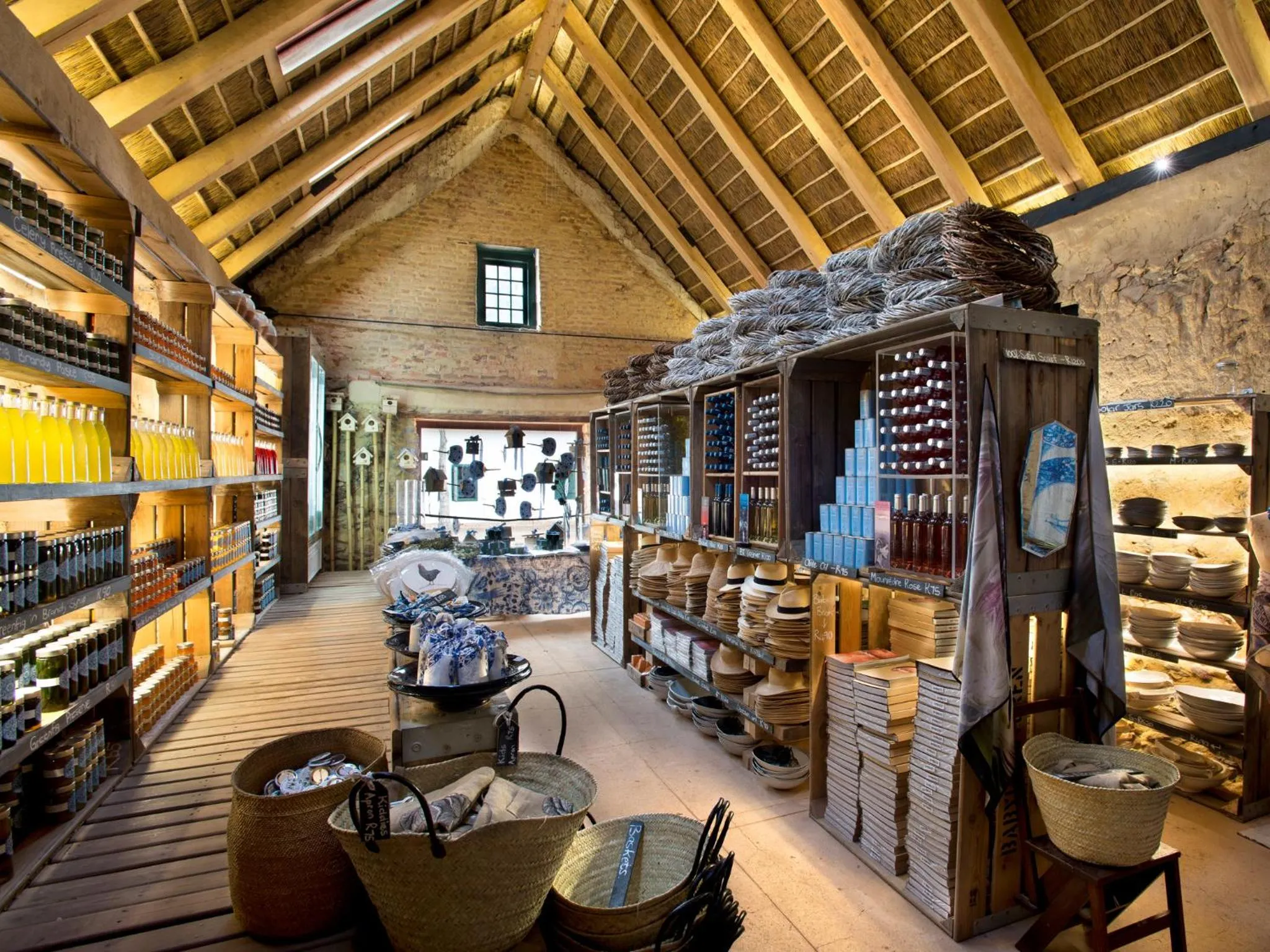 On-site shops in Babylonstoren