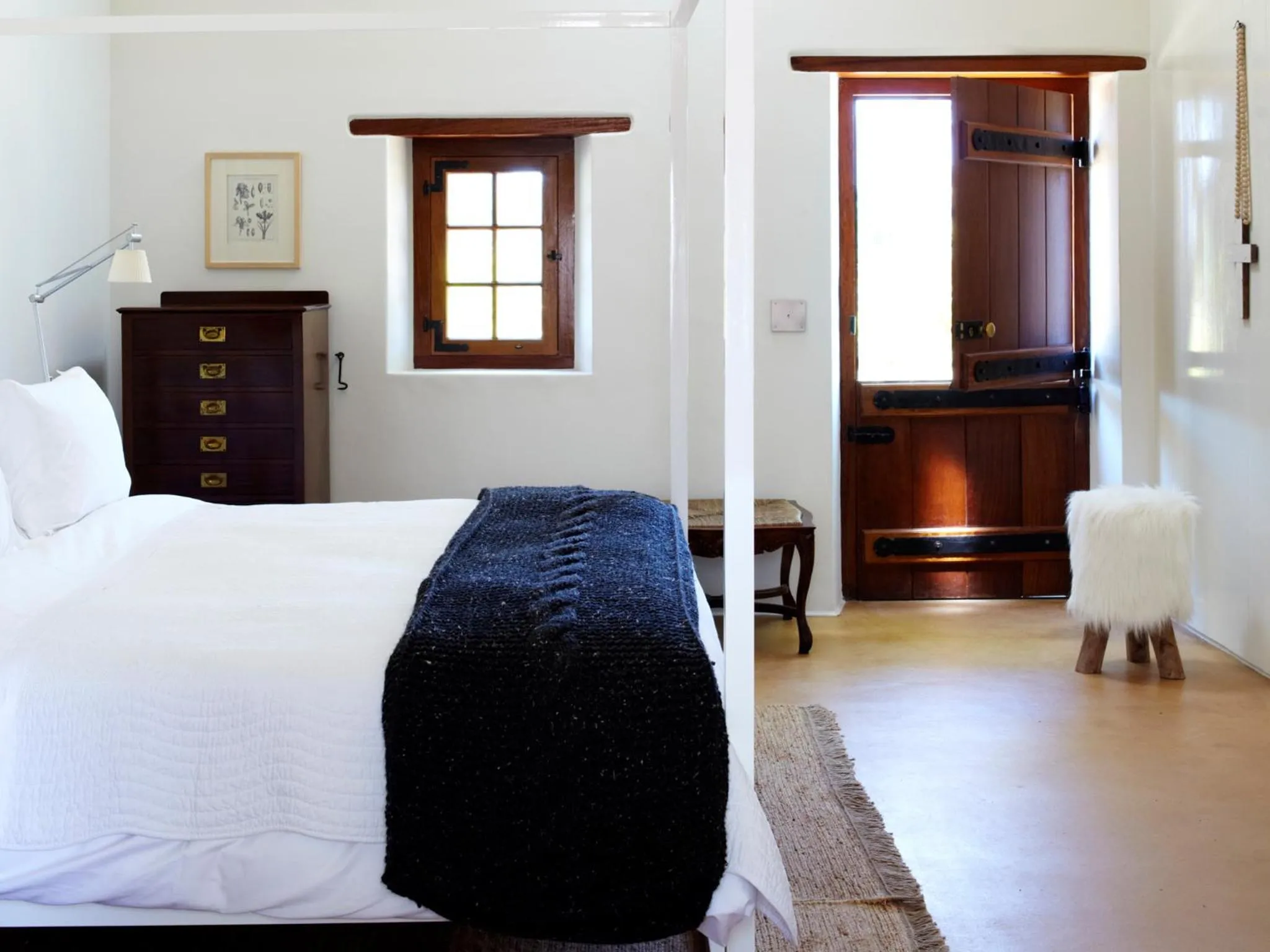 Bedroom, Bed in Babylonstoren